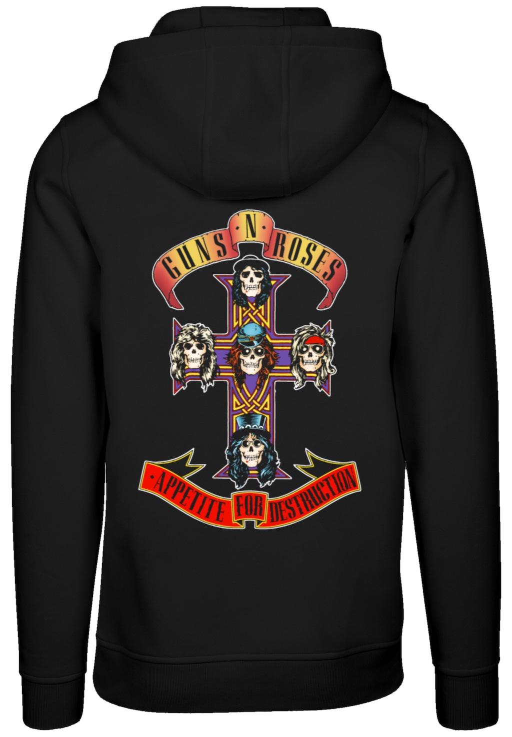 F4NT4STIC Kapuzenpullover "Guns n Roses Rock Musik Band", Hoodie, Warm, Beq günstig online kaufen