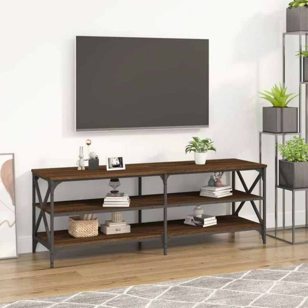 vidaXL TV-Schrank TV-Schrank Braun Eichen-Optik 140x40x50 cm Spanplatte TV- günstig online kaufen