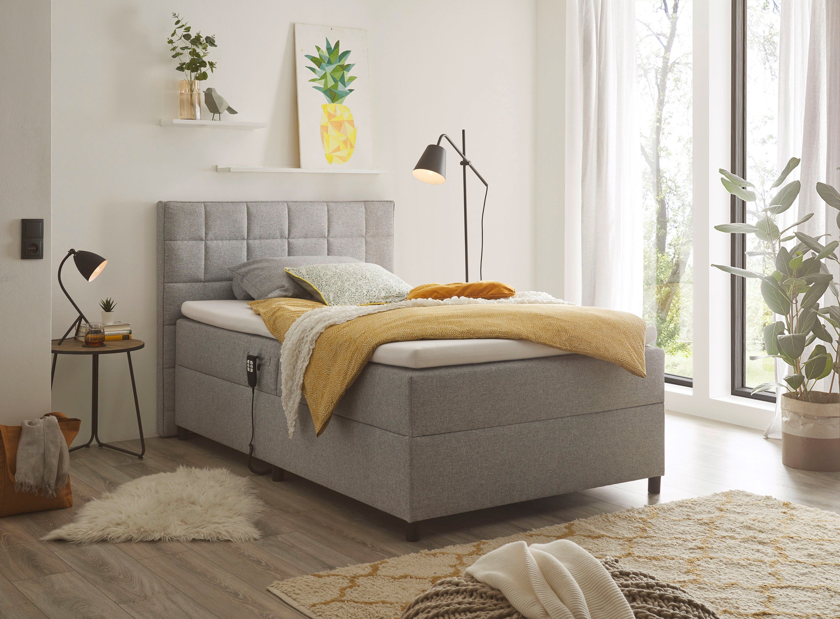 ED EXCITING DESIGN Boxbett "Mariborsko", inkl. Motor und Topper günstig online kaufen