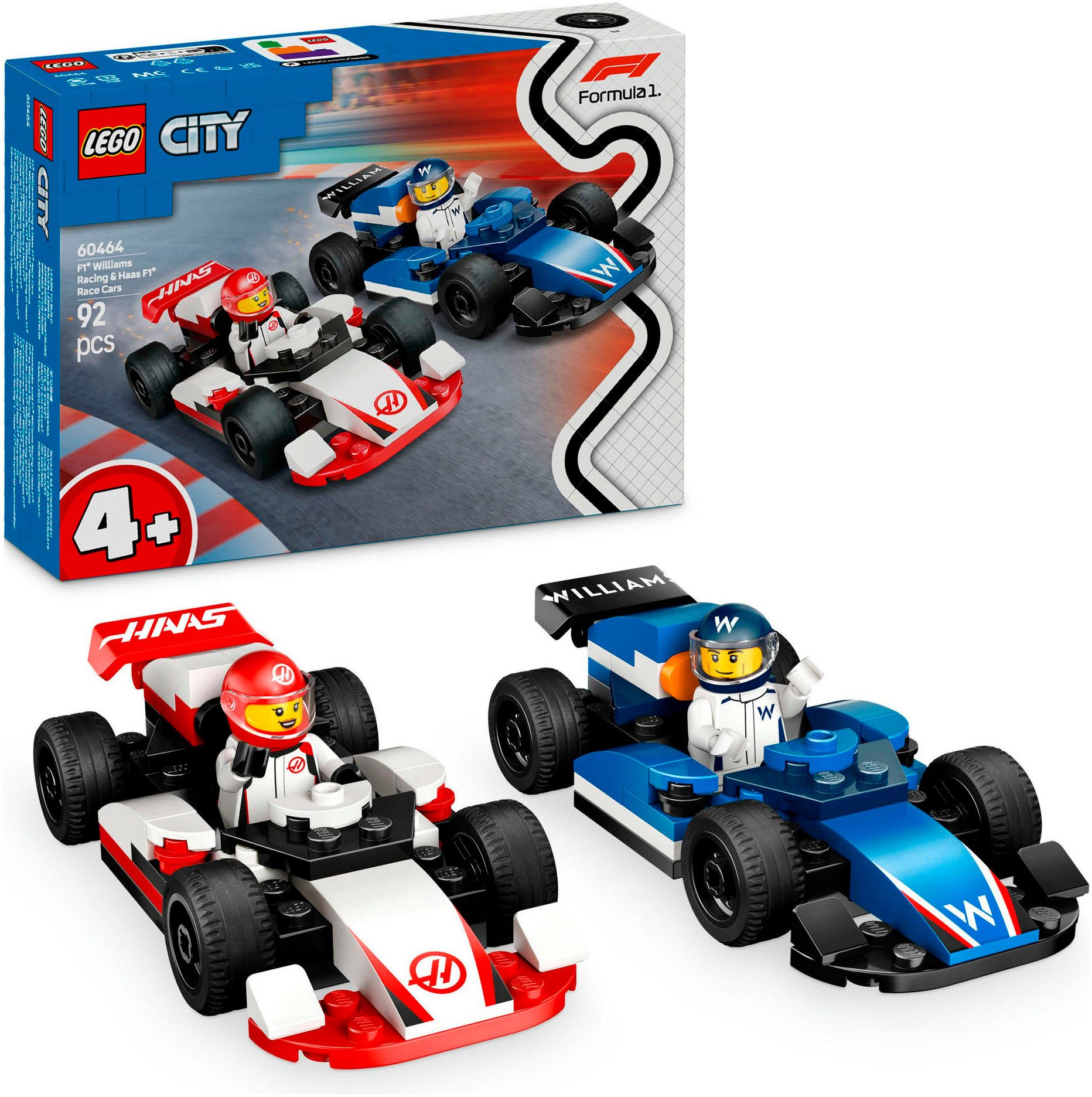 LEGO® F1® Williams Racing und Haas günstig online kaufen