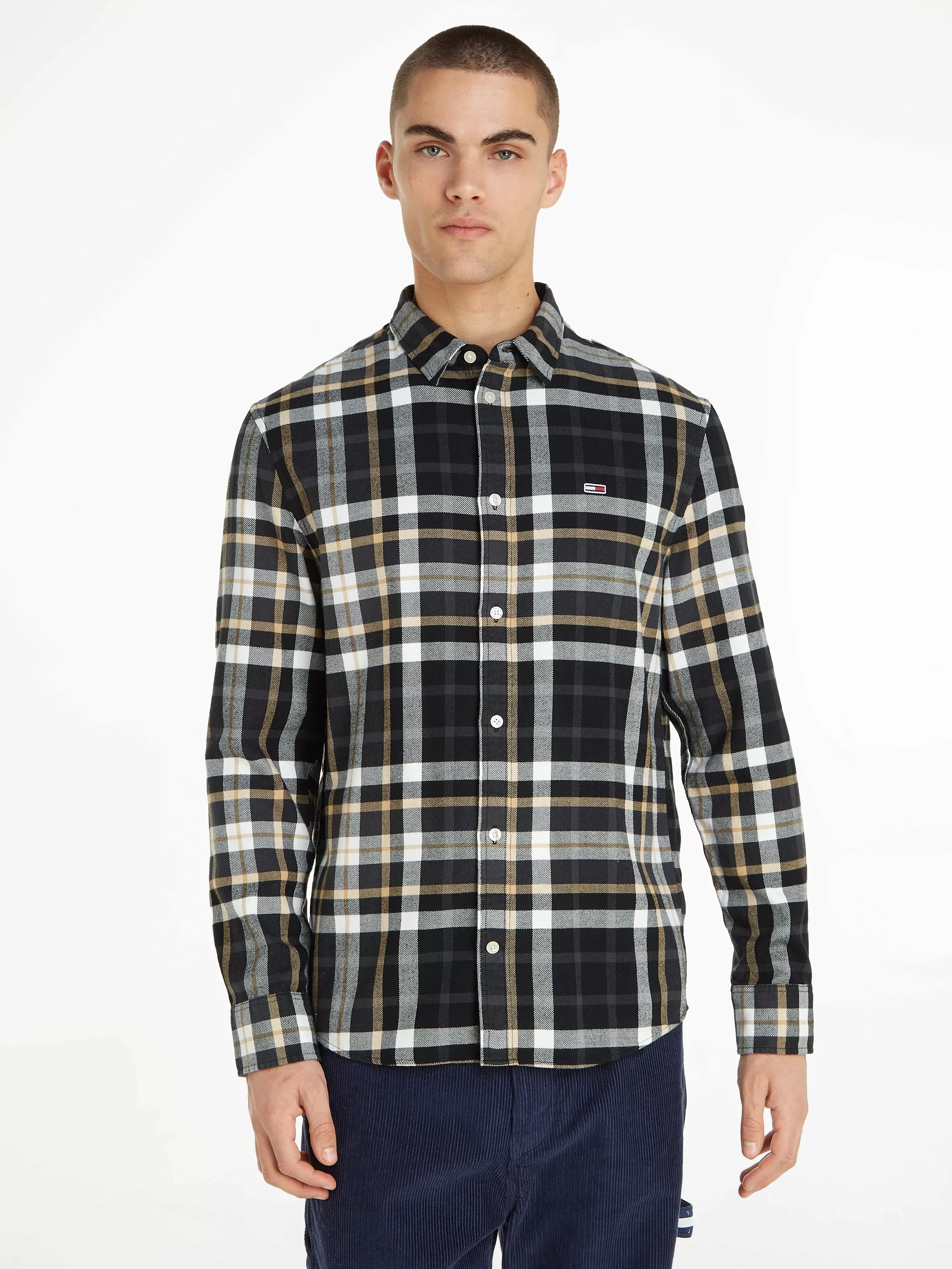 Tommy Jeans Karohemd "TJM CLSC ESSENTIAL CHECK SHIRT" günstig online kaufen