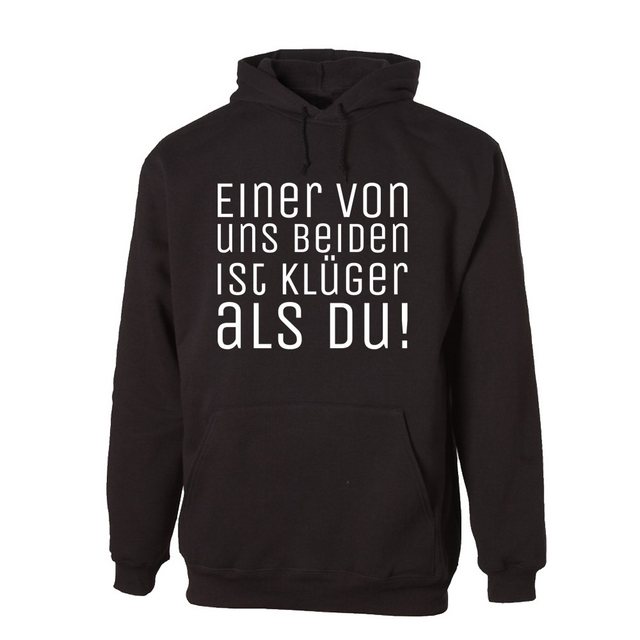 G-graphics Hoodie Einer von uns beider ist klüger als Du! Unisex mit trendi günstig online kaufen