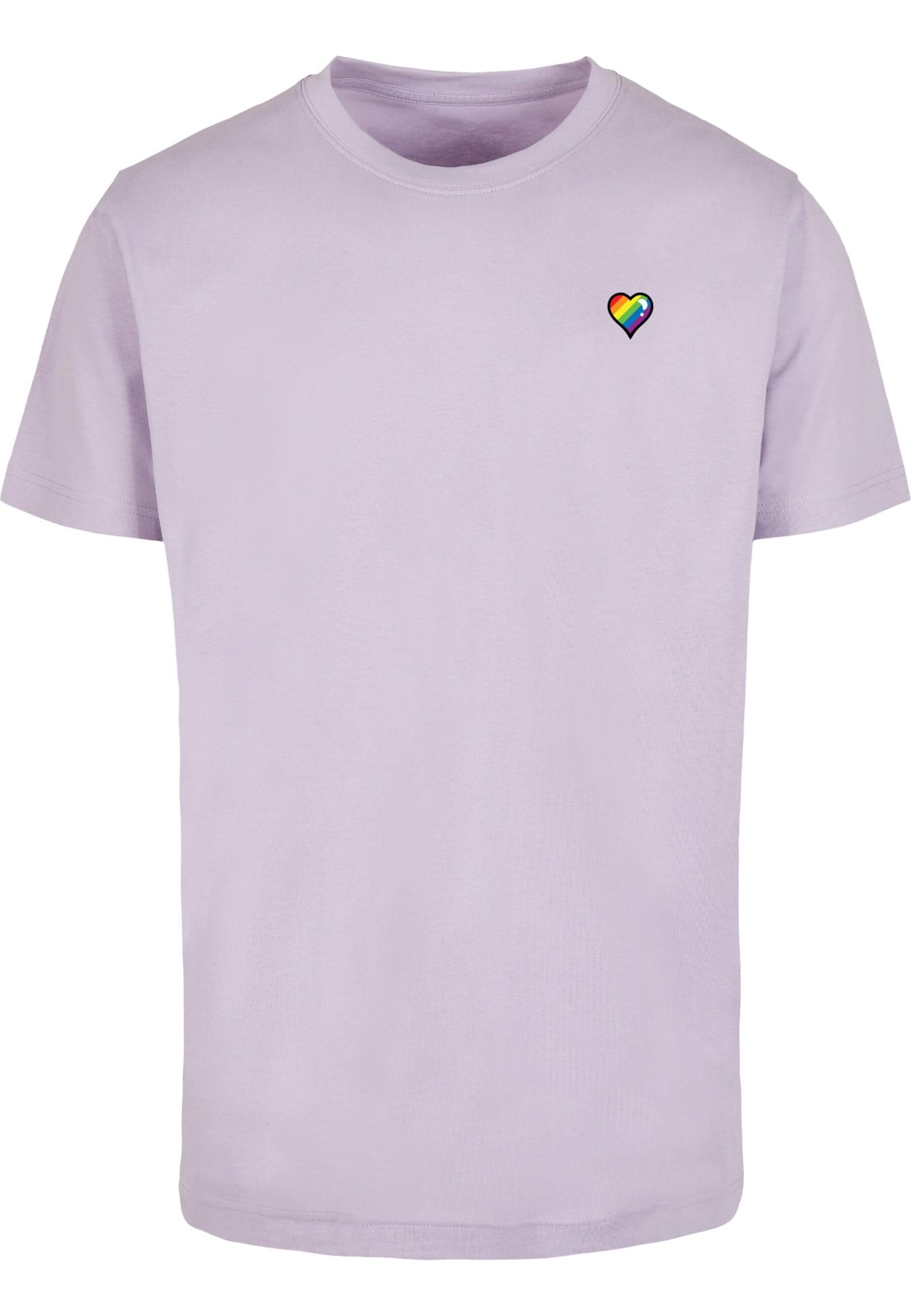 MisterTee T-Shirt "MisterTee Glossy Heart Pride Tee", (1 tlg.) günstig online kaufen