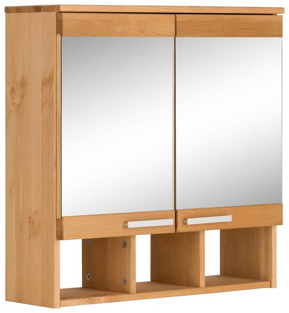 Home affaire Spiegelschrank "JOSIE", Breite 60 cm, aus Massivholz, verstell günstig online kaufen