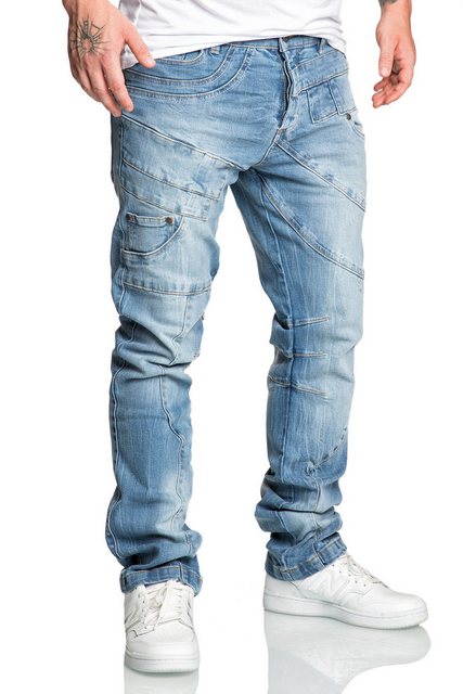 Amaci&Sons Stretch-Jeans KAUAI Regular Slim Jeans Herren Regular Slim Denim günstig online kaufen