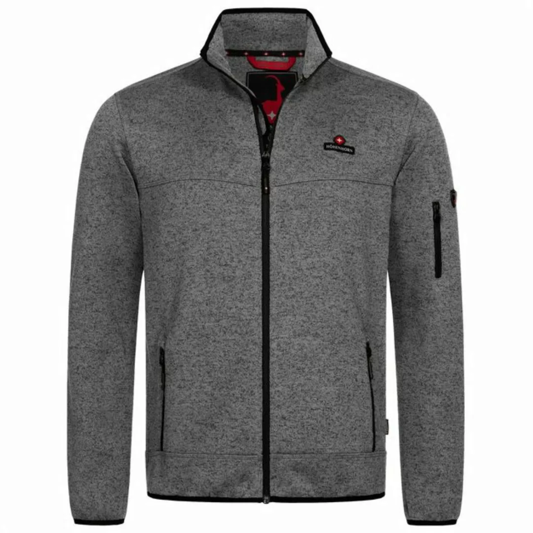 Höhenhorn Strickfleecejacke Herren Jacke Fleece Strickfleece Outdoor Sweats günstig online kaufen