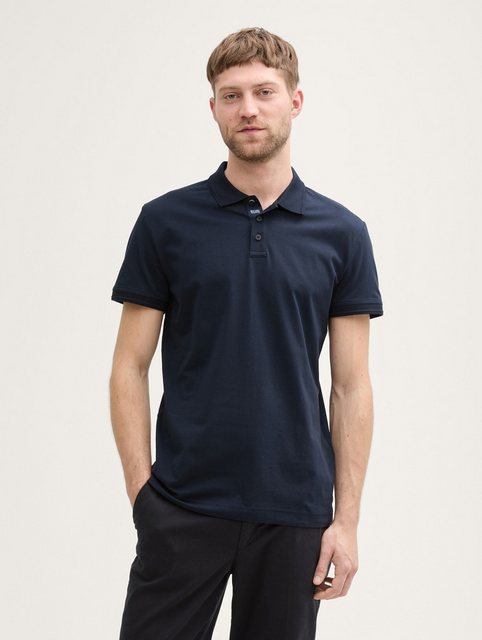 TOM TAILOR Poloshirt Basic Jersey Poloshirt günstig online kaufen