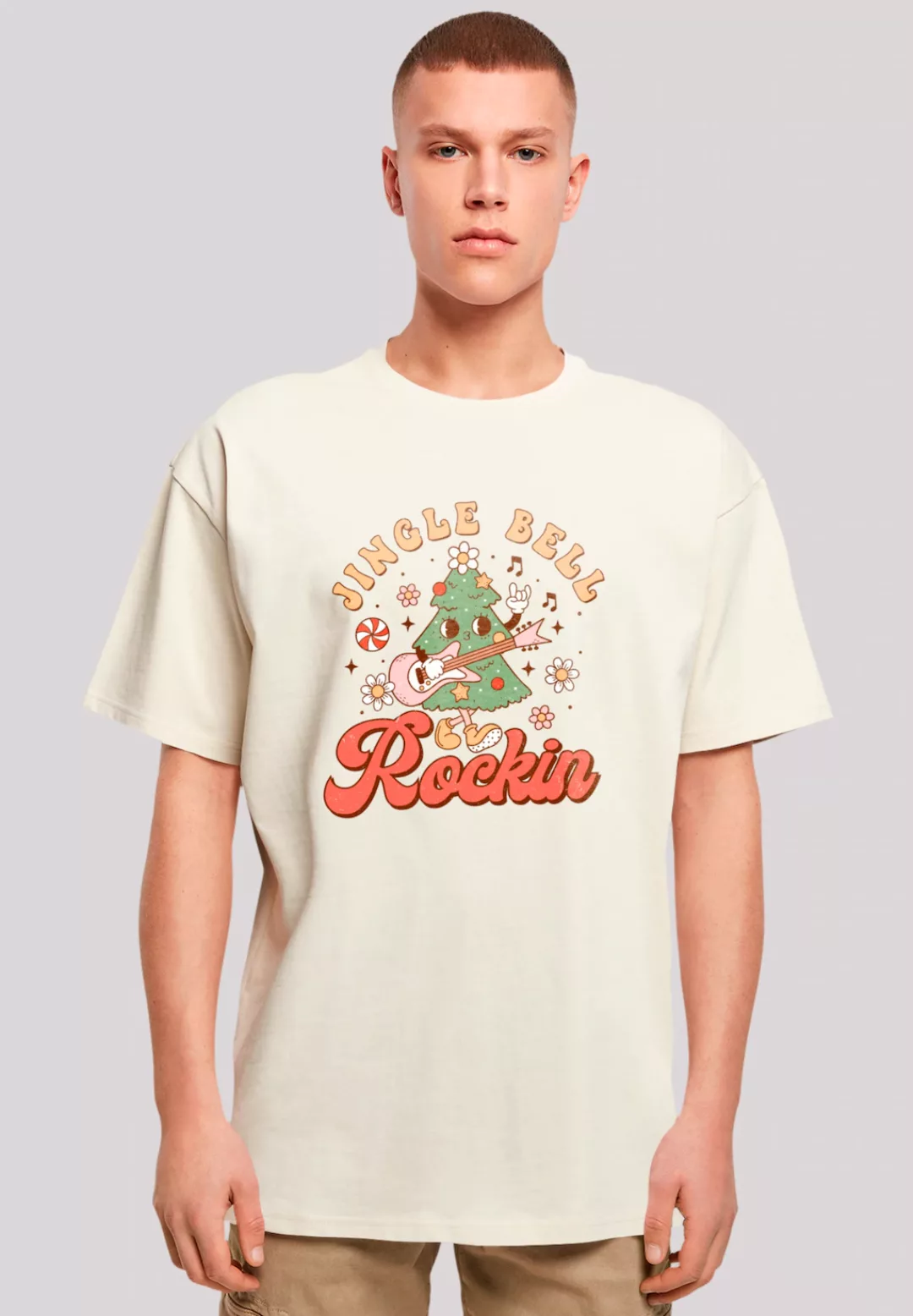 F4NT4STIC T-Shirt Jingle Bell Rockin Weihnachten Premium Qualität, Weihnach günstig online kaufen