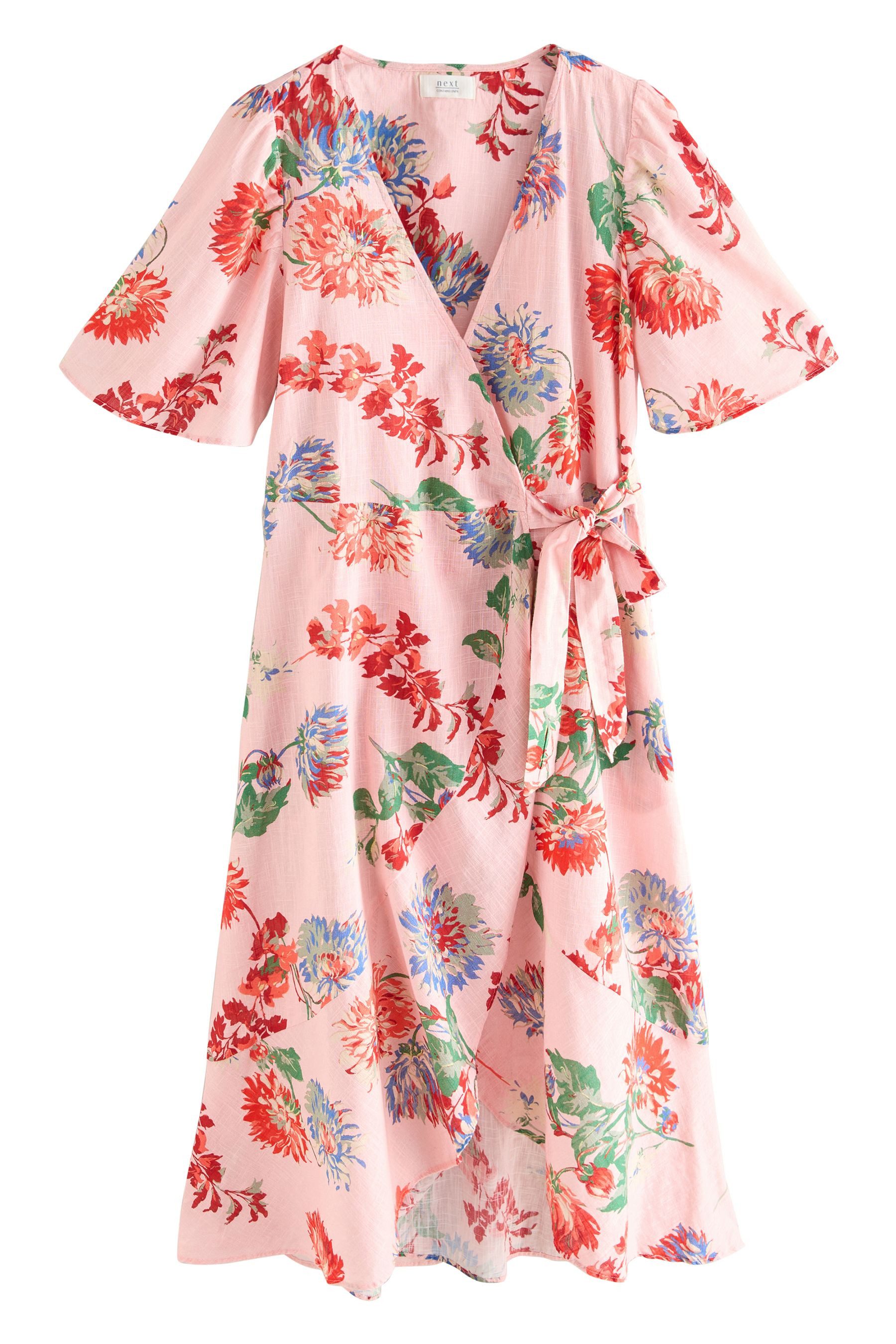Next Midikleid Midikleid mit Wickeldesign mit günstig online kaufen