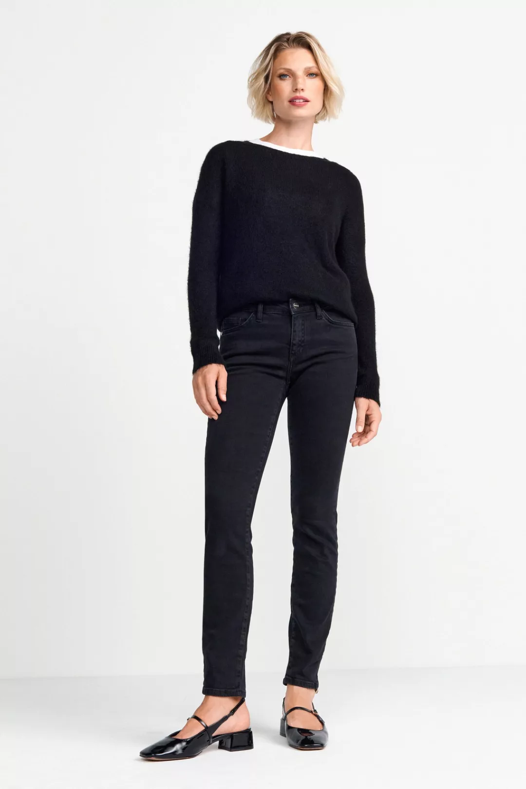 Rich & Royal Skinny-fit-Jeans im cleanen Look günstig online kaufen