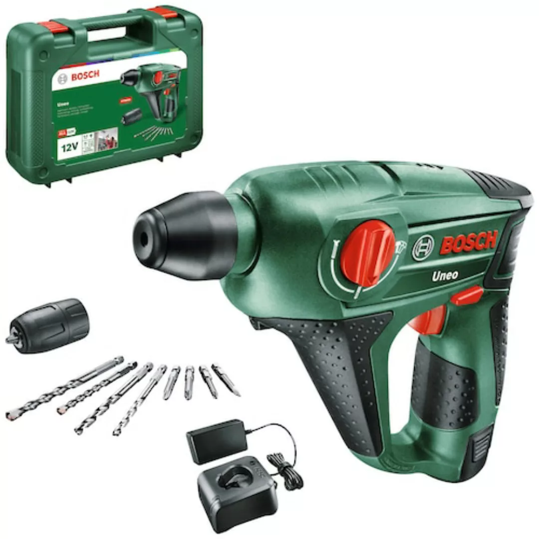 Bosch Home & Garden Bohrhammer »Uneo«, (Set), inkl. Akku und Ladegerät günstig online kaufen