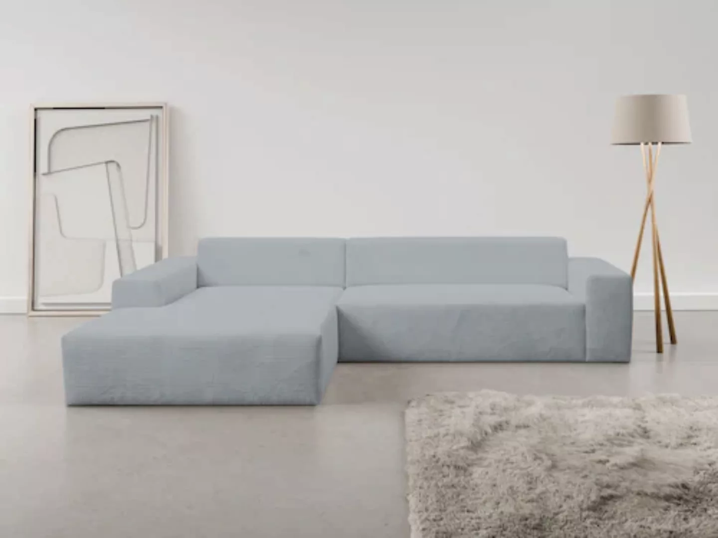 INOSIGN Ecksofa "Zeus-XL", Curvy Trend Garnitur mit urbaner Optik günstig online kaufen