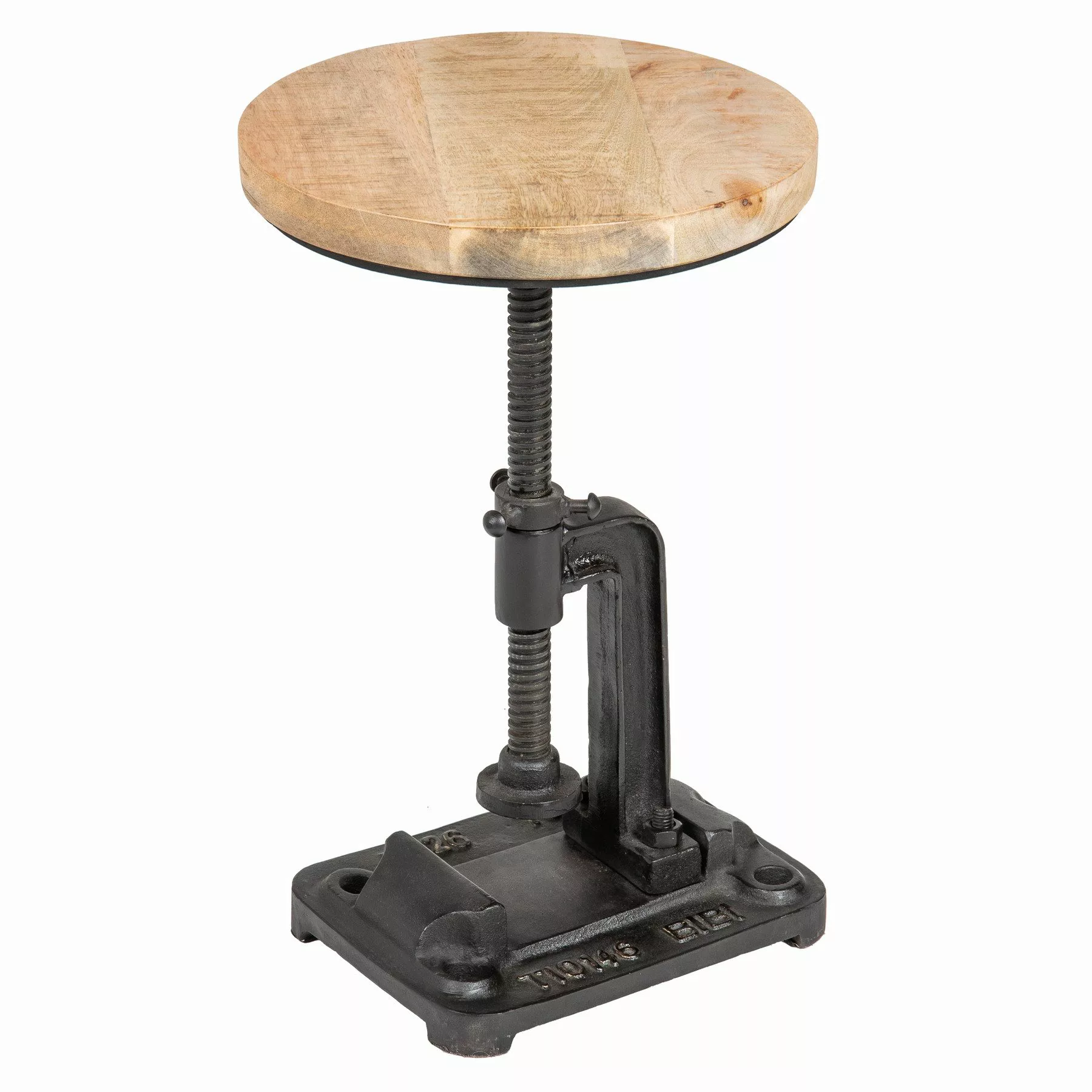 riess-ambiente Beistelltisch ENGINEER Ø30cm natur / günstig online kaufen