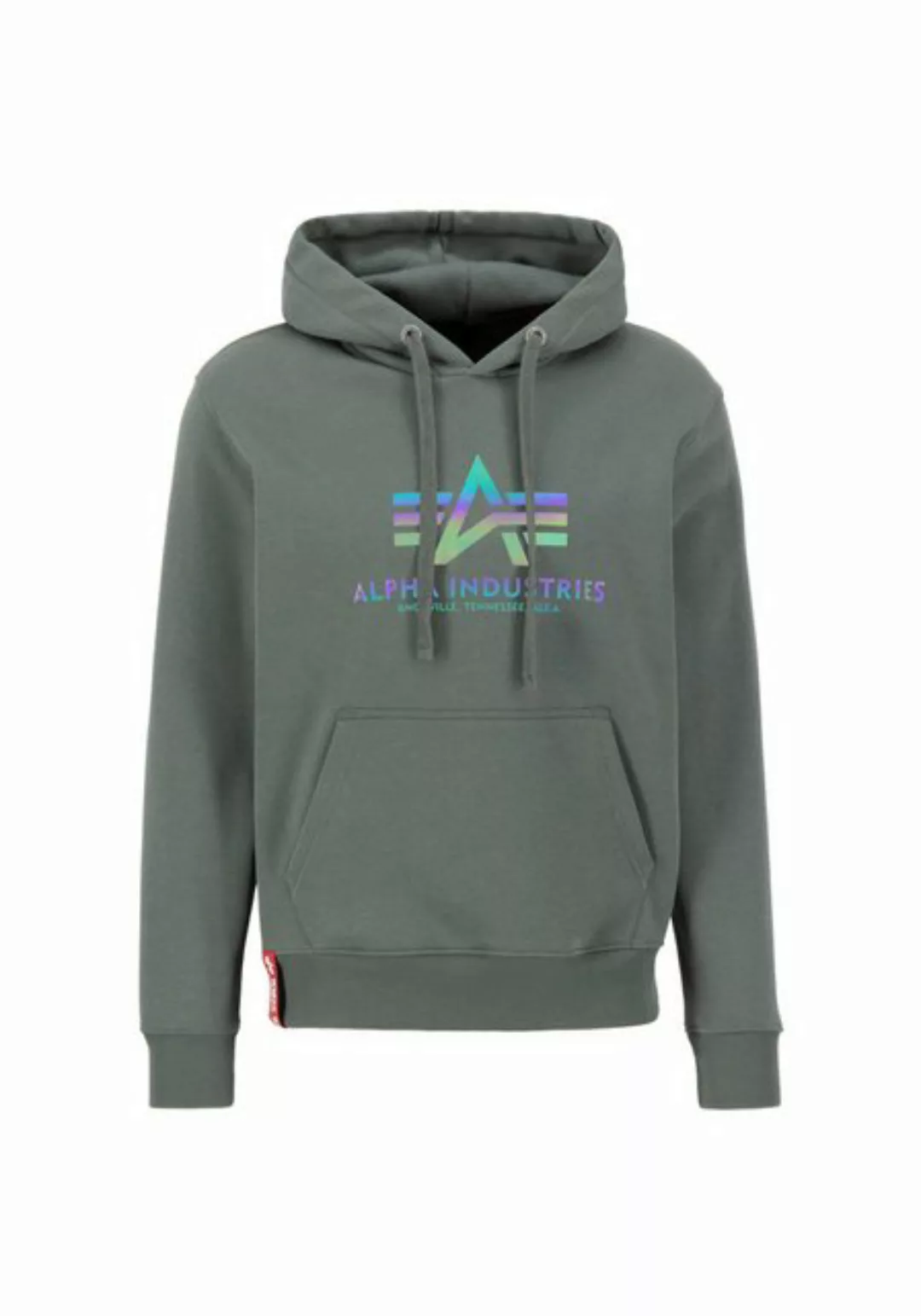 Alpha Industries Hoodie Alpha Industries Men - Hoodies Basic Hoodie Rainbow günstig online kaufen