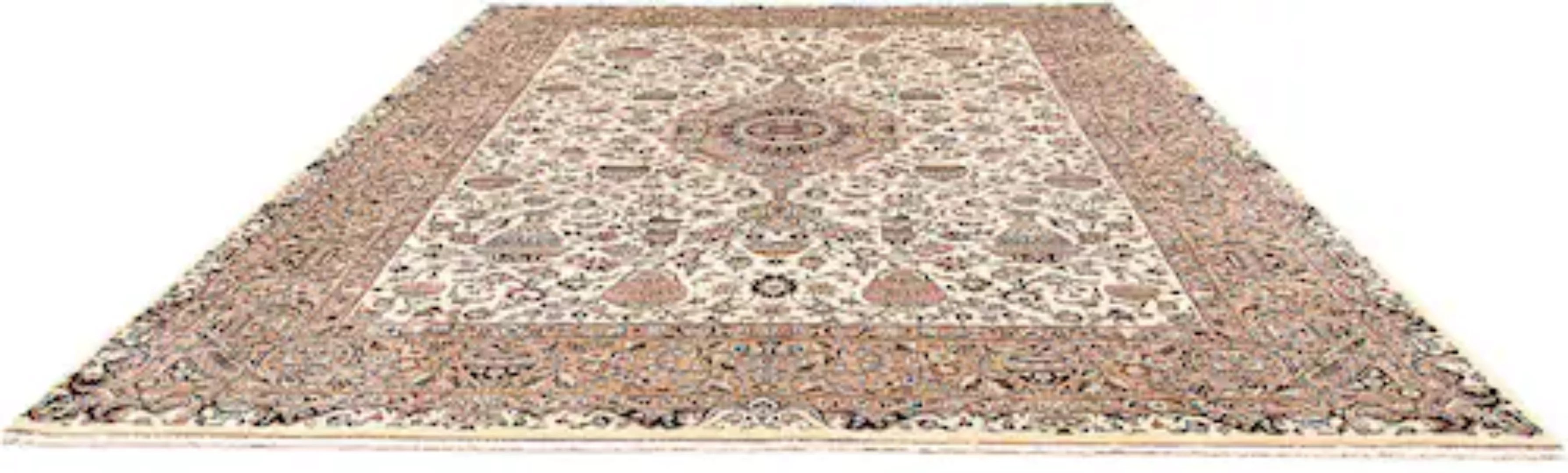morgenland Wollteppich »Täbriz - 40 Raj Medaillon 404 x 297 cm«, rechteckig günstig online kaufen
