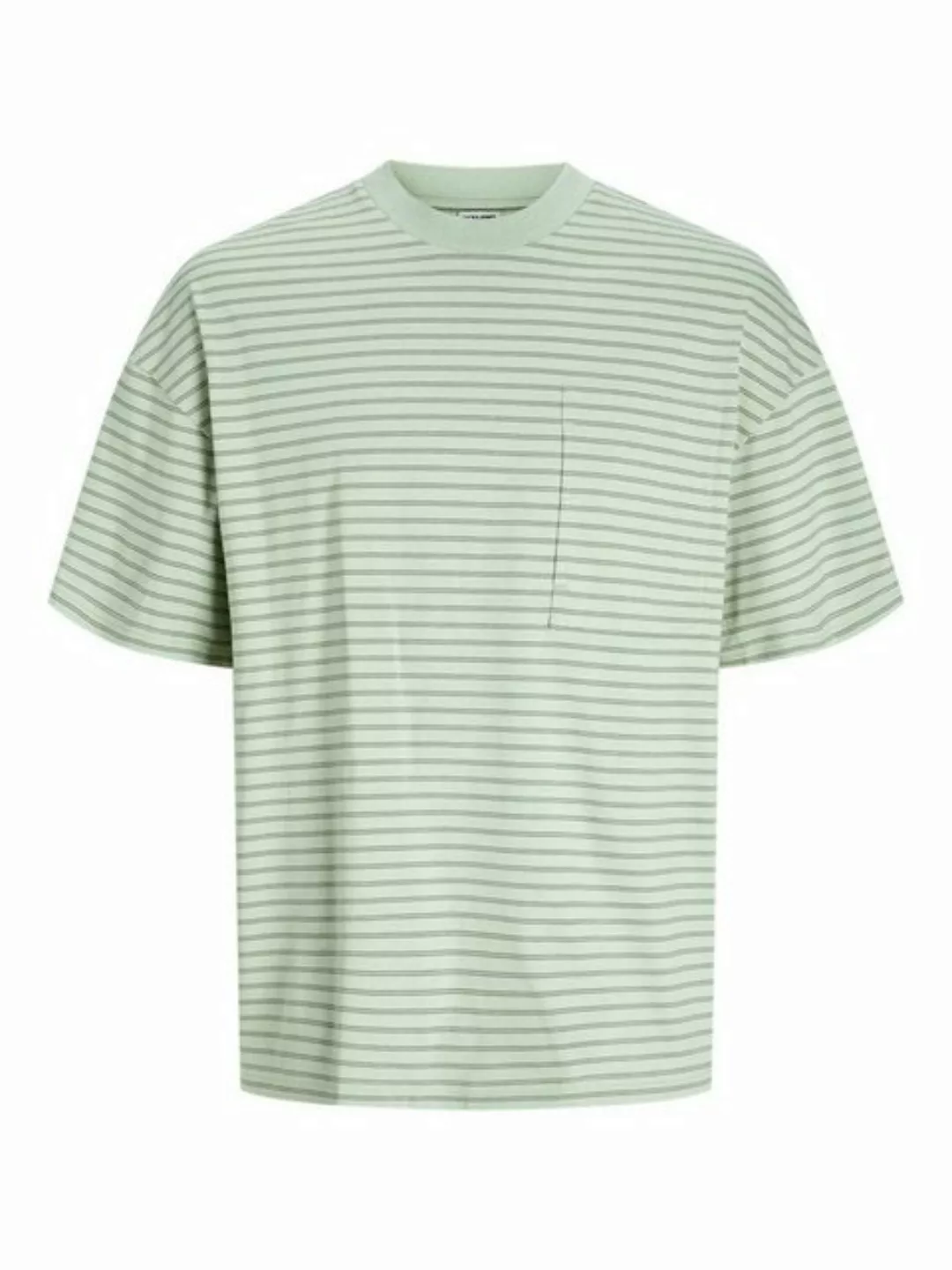 Jack & Jones T-Shirt JCOTANICAL STRIPE TEE SS CREW NECK günstig online kaufen