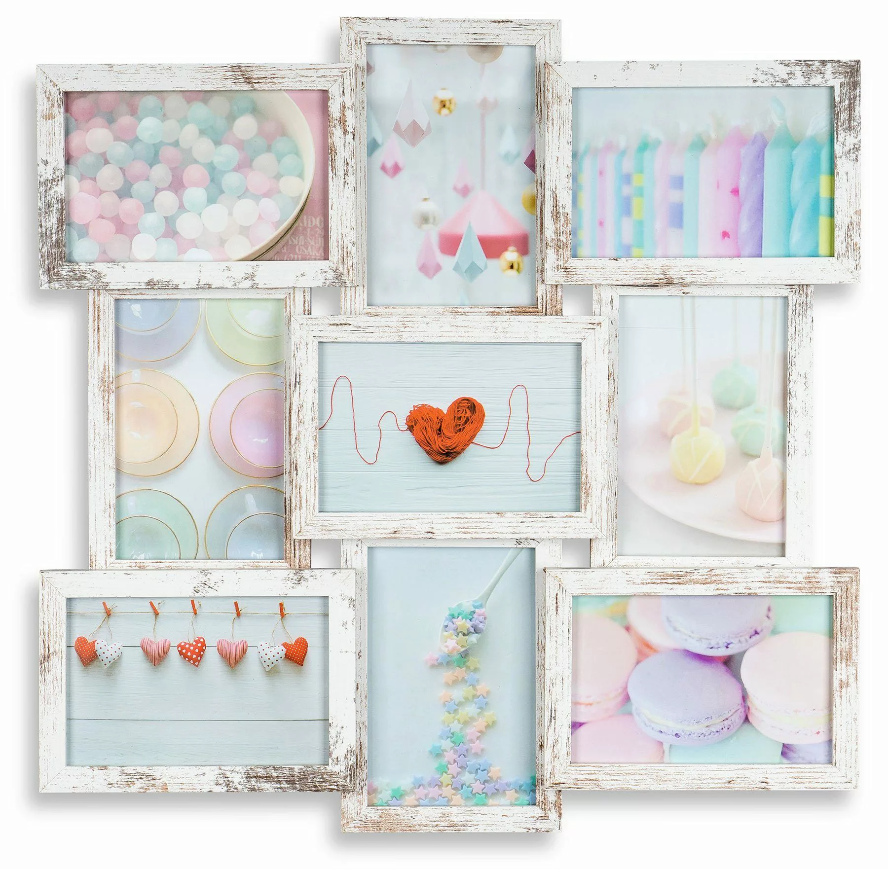 Levandeo® Bilderrahmen Collage, levandeo Bilderrahmen Collage günstig online kaufen