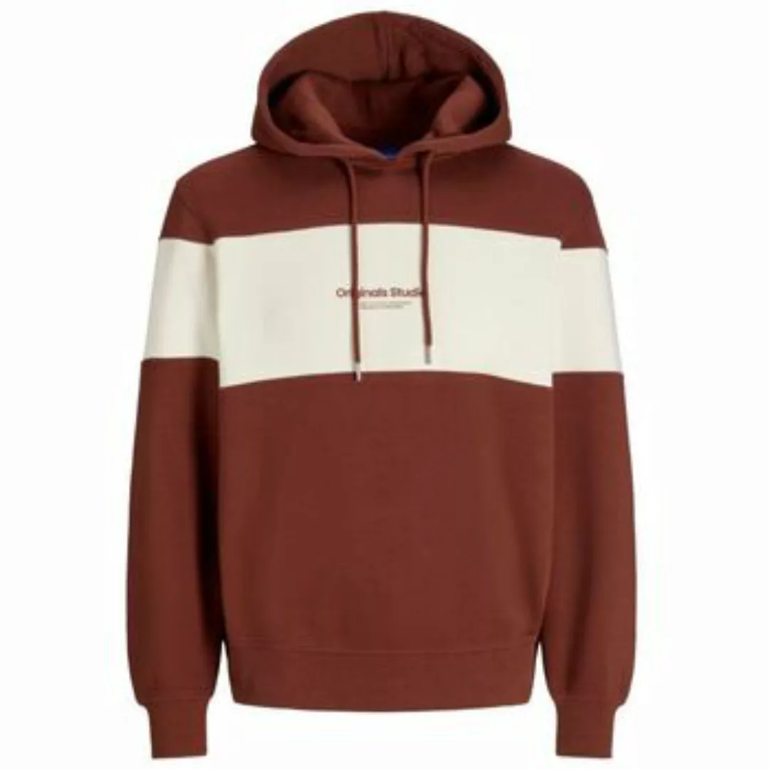 Jack & Jones  Sweatshirt 12277740 VESTERBRO BLOCK-BRANDY BROWN günstig online kaufen