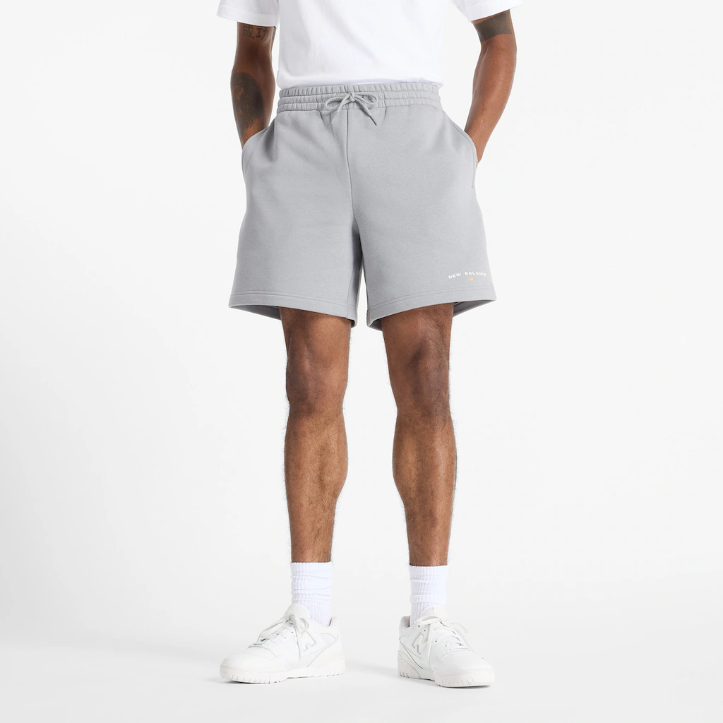 New Balance Shorts "REIMAGINED FLEECE GRAPHIC SHORT 7"" günstig online kaufen