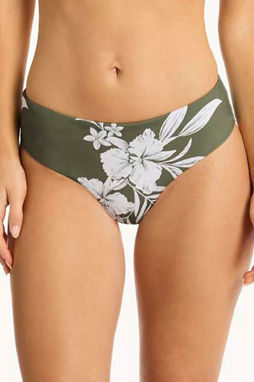 Sea Level Bikini-Hose, midi Aloha 38 grün günstig online kaufen