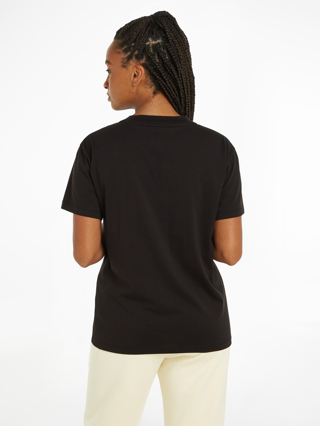 Calvin Klein T-Shirt METALLIC MICRO LOGO T SHIRT günstig online kaufen