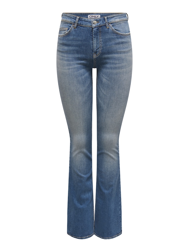 ONLY Bootcut-Jeans "ONLBLUSH MID FLARED DNM DOT741 NOOS" günstig online kaufen