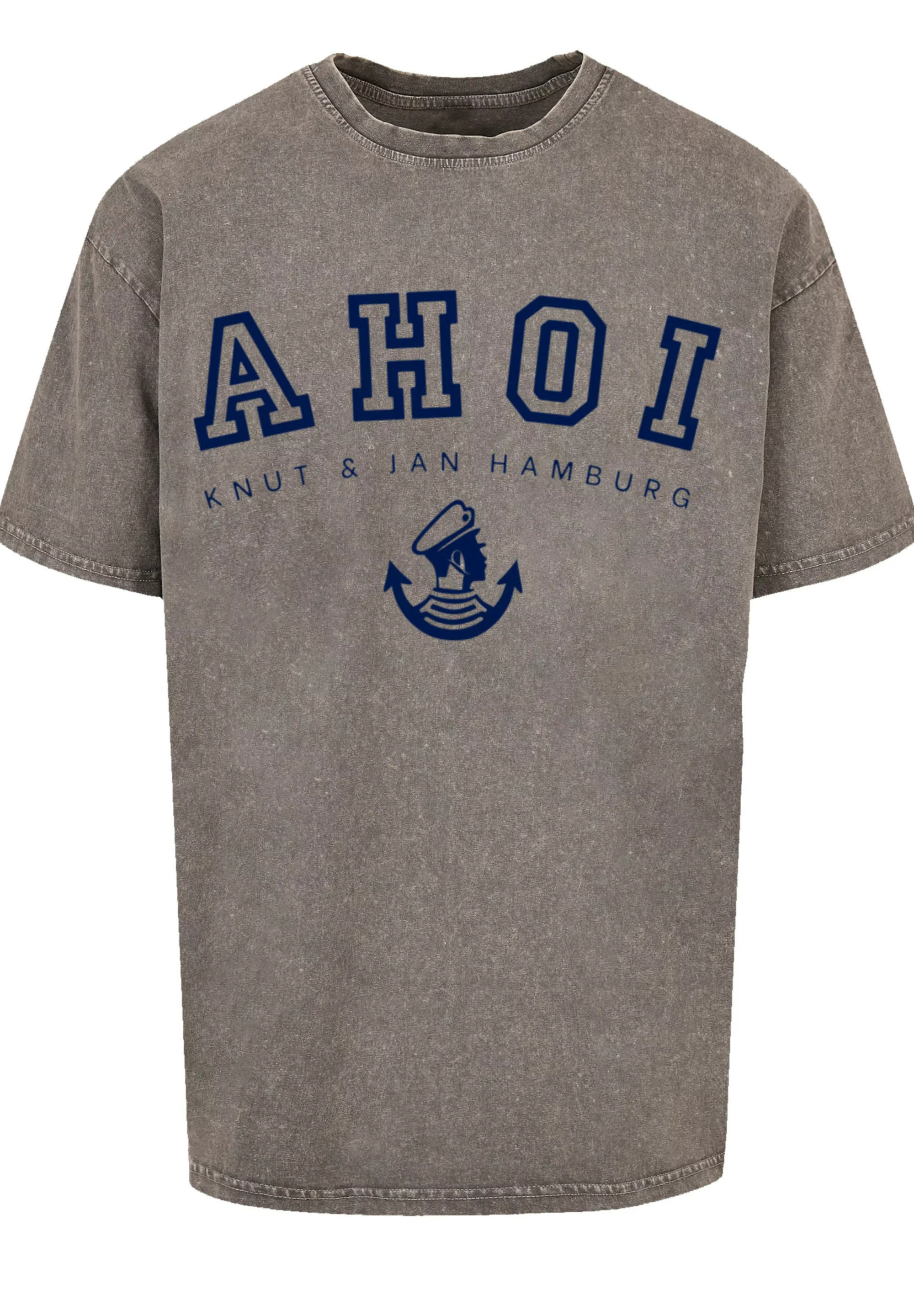 F4NT4STIC T-Shirt "Ahoi Knut & Jan Hamburg", Print günstig online kaufen