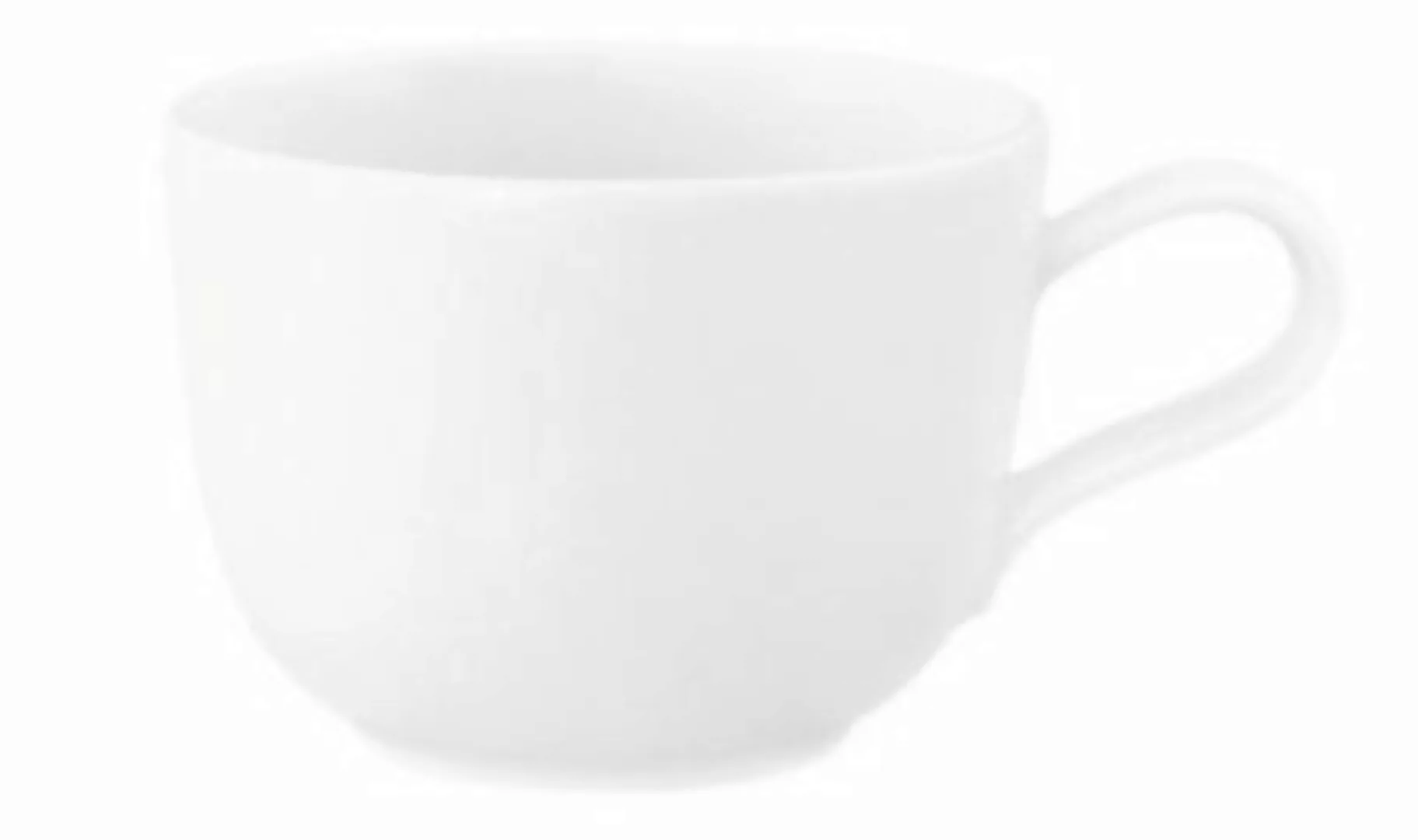 Seltmann Weiden Kaffee Obertasse Liberty 260 ml rund Porzellan weiß günstig online kaufen