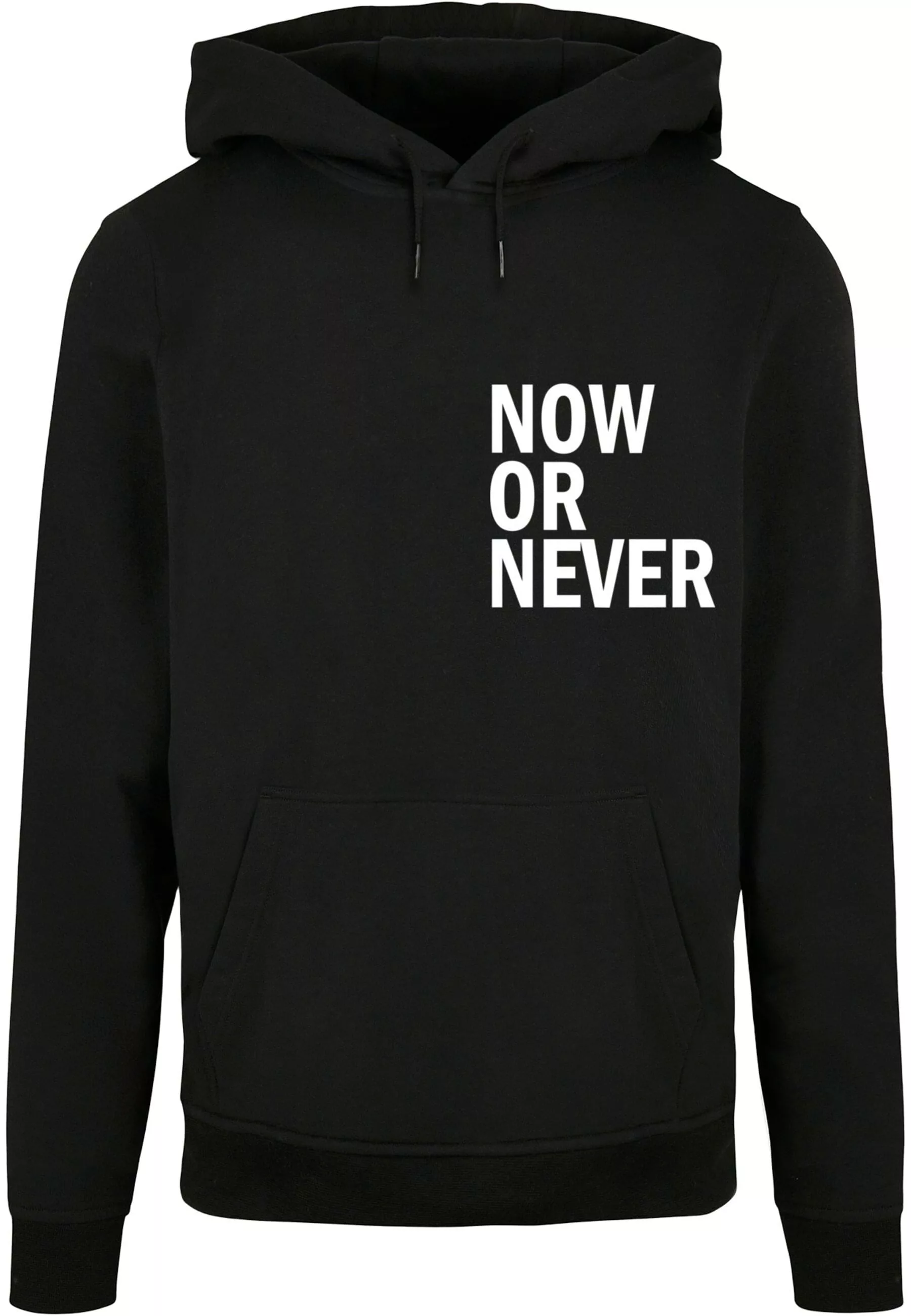 Merchcode Kapuzensweatshirt "Merchcode Herren Now Or Never Basic Hoody" günstig online kaufen