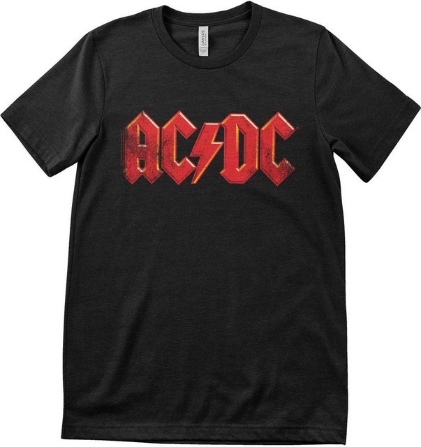 AC/DC T-Shirt Distressed Logo T-Shirt günstig online kaufen