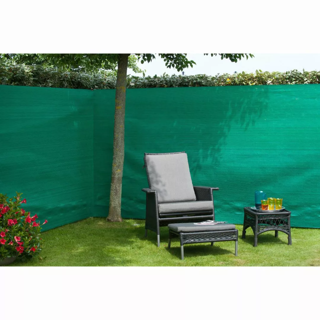 Nature Garten-sichtschutz Zaunblende Pe 1,5x10 M Grün günstig online kaufen