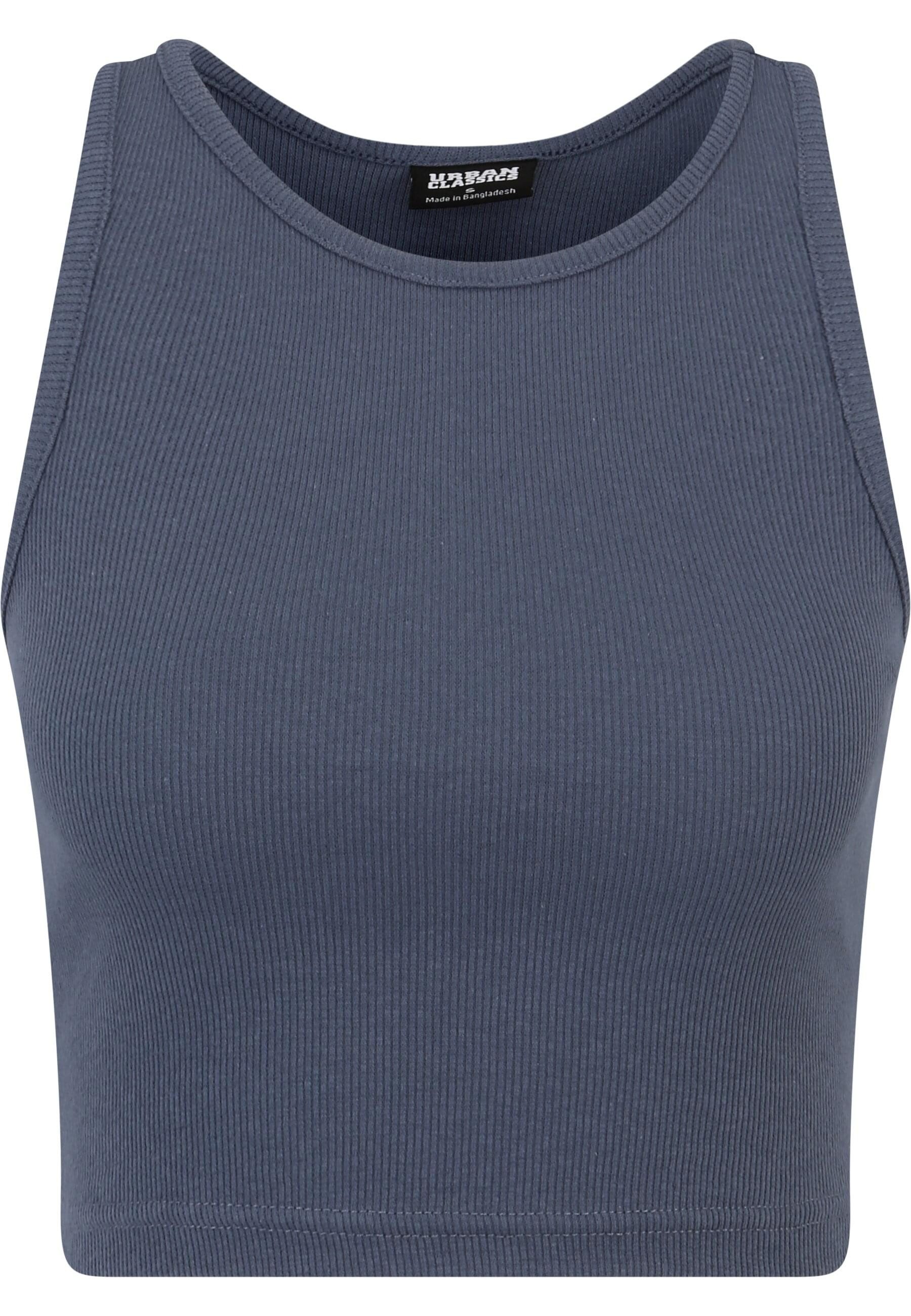 URBAN CLASSICS Muskelshirt "Urban Classics Damen Ladies Cropped Rib Top 2-P günstig online kaufen