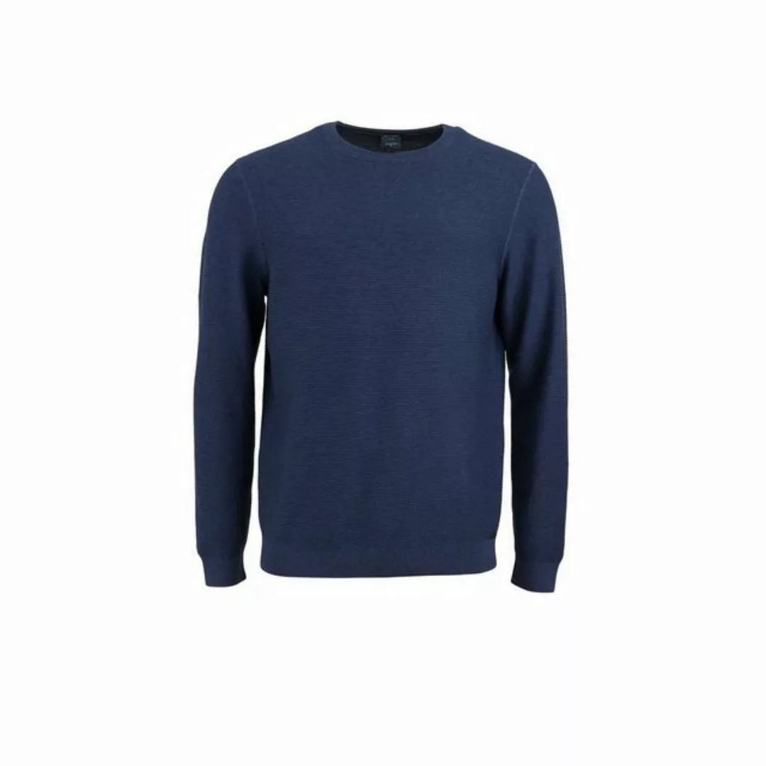 OLYMP Rundhalspullover blau regular fit (1-tlg) günstig online kaufen