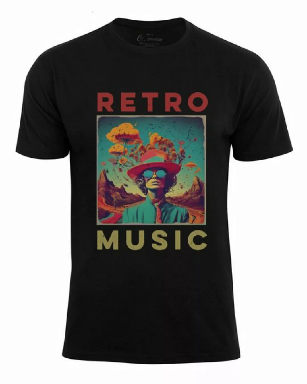 Cotton Prime® T-Shirt Retro Music günstig online kaufen