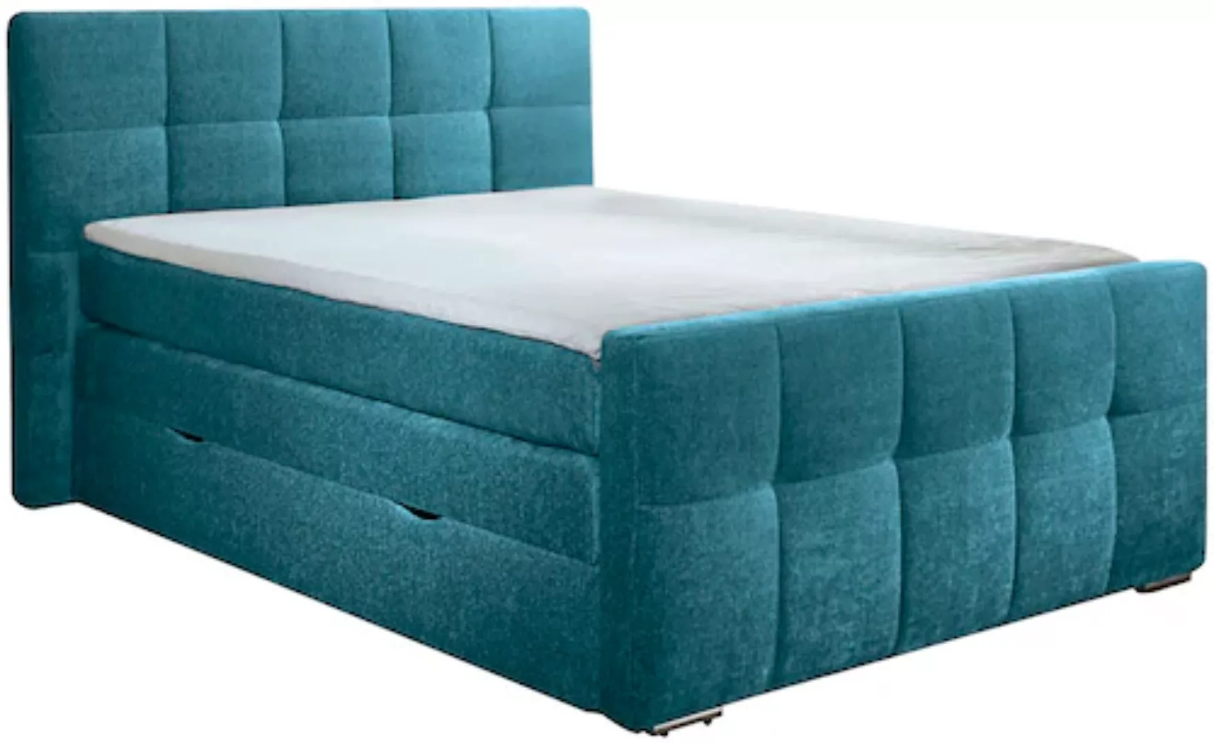 Places of Style Boxspringbett »Rosà«, H3/H3, H3/H4, H4/H4 möglich günstig online kaufen