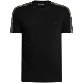Emporio Armani  Pyjamas/ Nachthemden Lounge-T-Shirt mit Rundhalsausschnitt günstig online kaufen