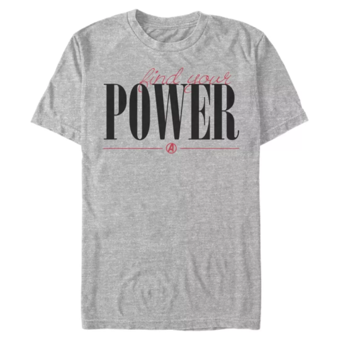 Marvel - Avengers - Text Power Script - Männer T-Shirt günstig online kaufen