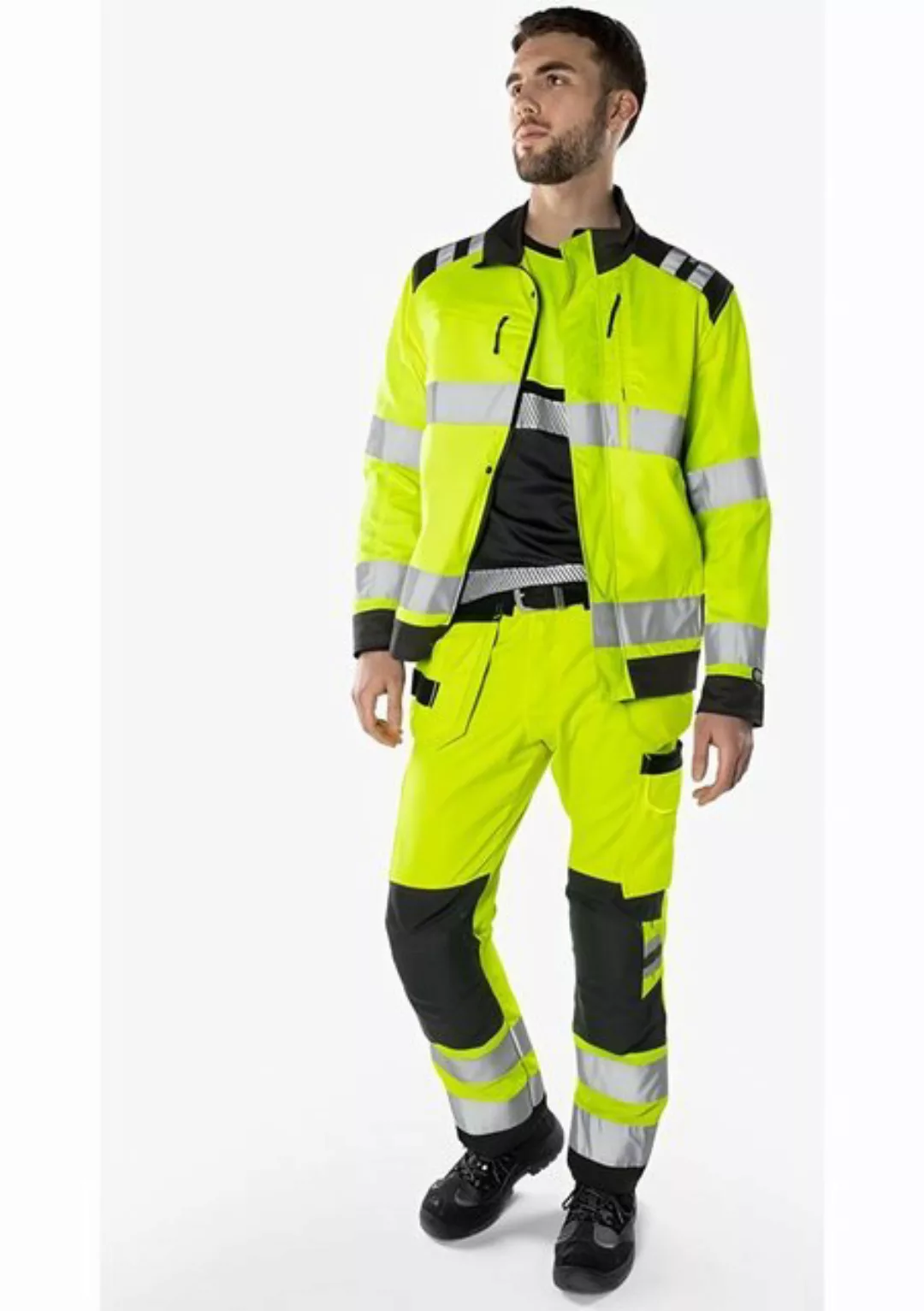 Fristads Warnschutz-Shirt High Vis Jacke Kl. 3 4794 Th günstig online kaufen