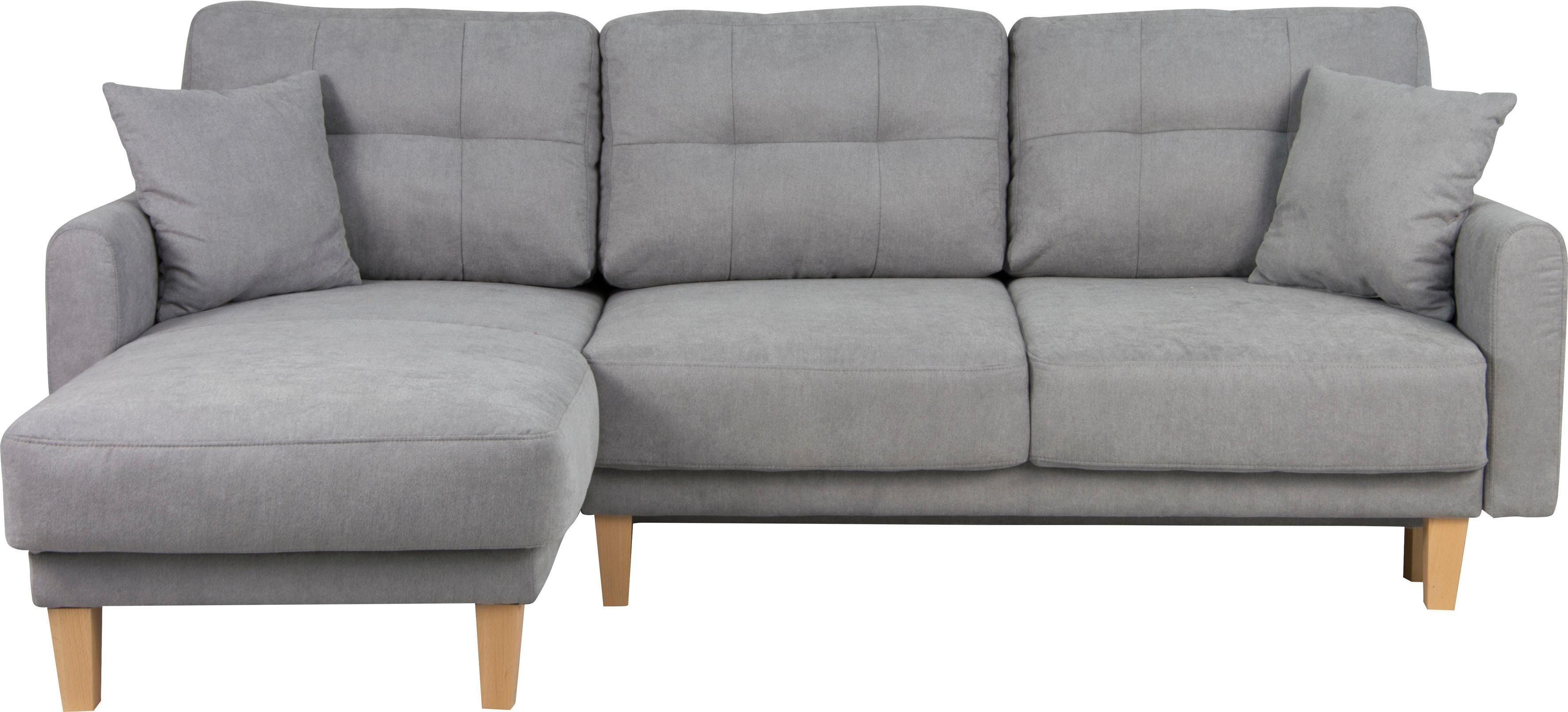 Home affaire Ecksofa "TRIPLO optionale Schlafsofa mit Bettkasten, Maße B/T/ günstig online kaufen