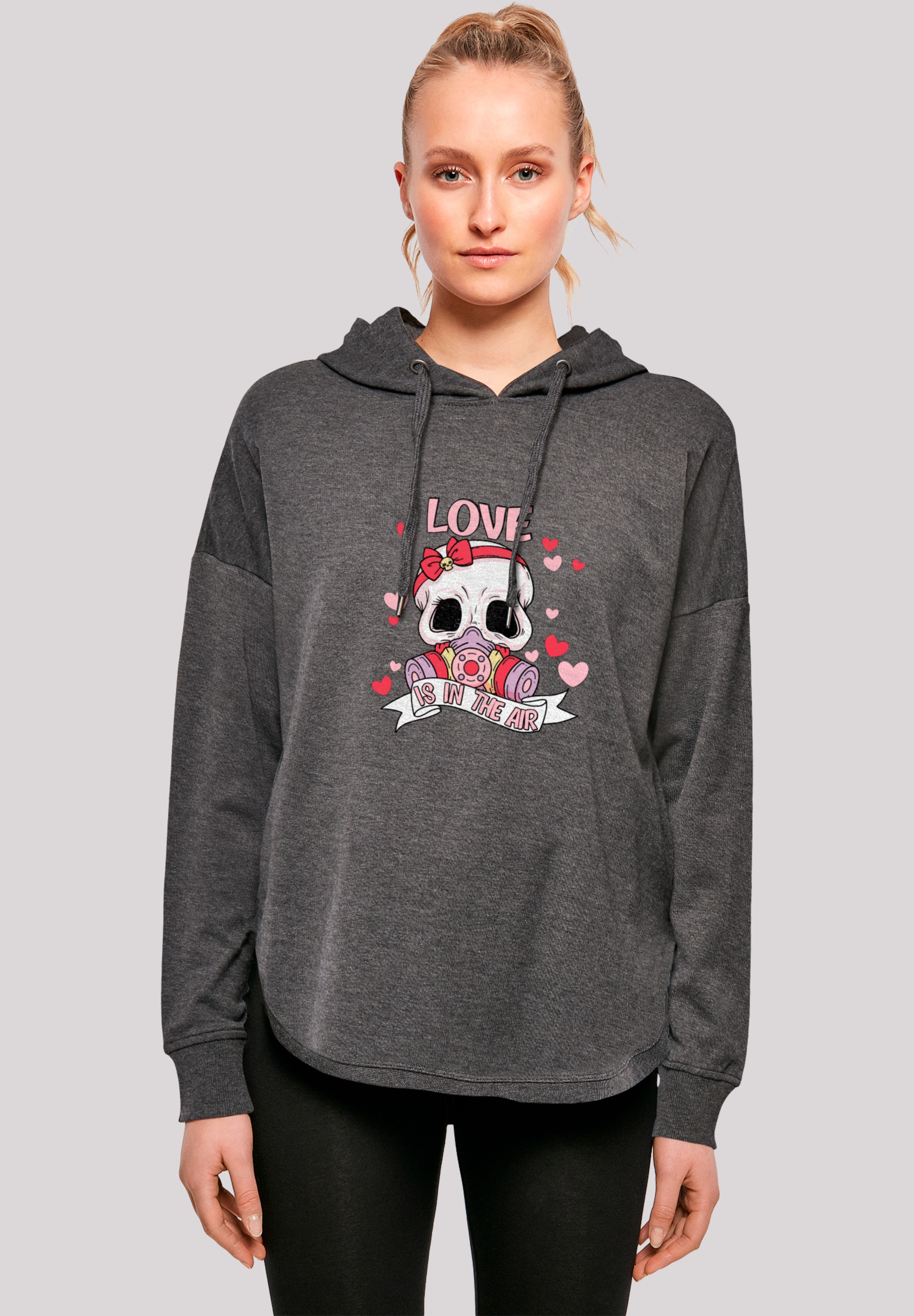 F4NT4STIC Kapuzenpullover "Anti Valentinstag LOVE is in the air", Premium Q günstig online kaufen