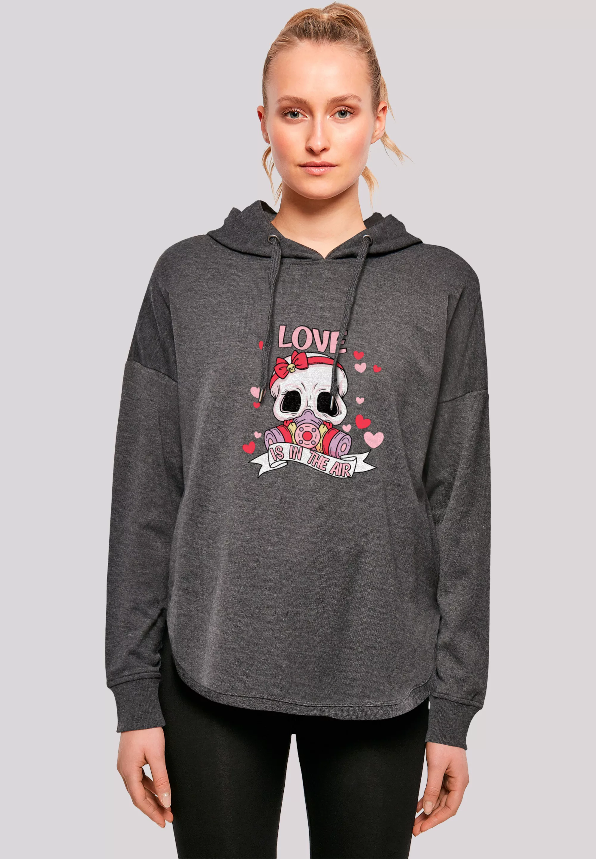 F4NT4STIC Kapuzenpullover "Anti Valentinstag LOVE is in the air", Premium Q günstig online kaufen