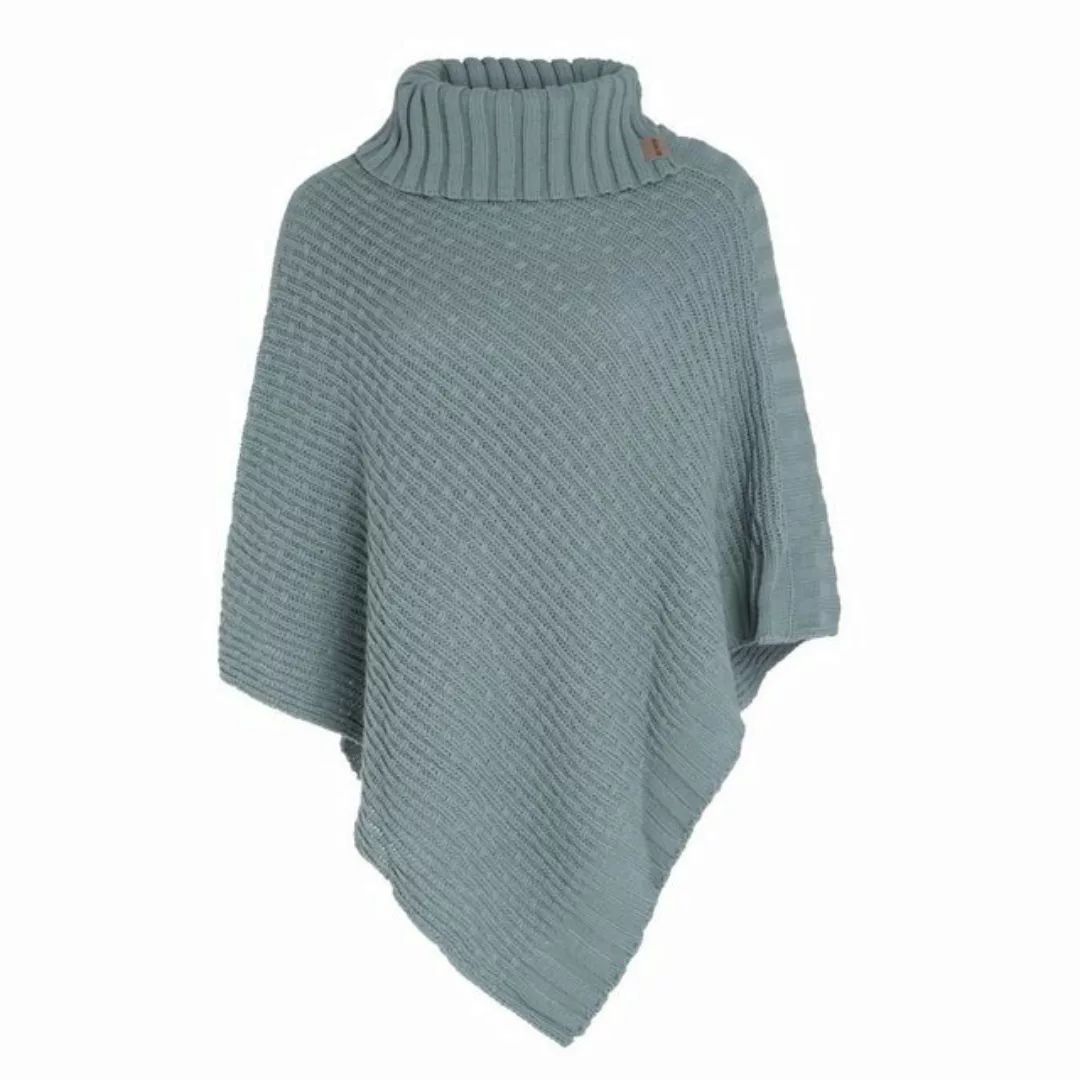 Knit Factory Strickponcho Nicky Ponchos One Size Glatt Stonegreen (1-tlg) m günstig online kaufen