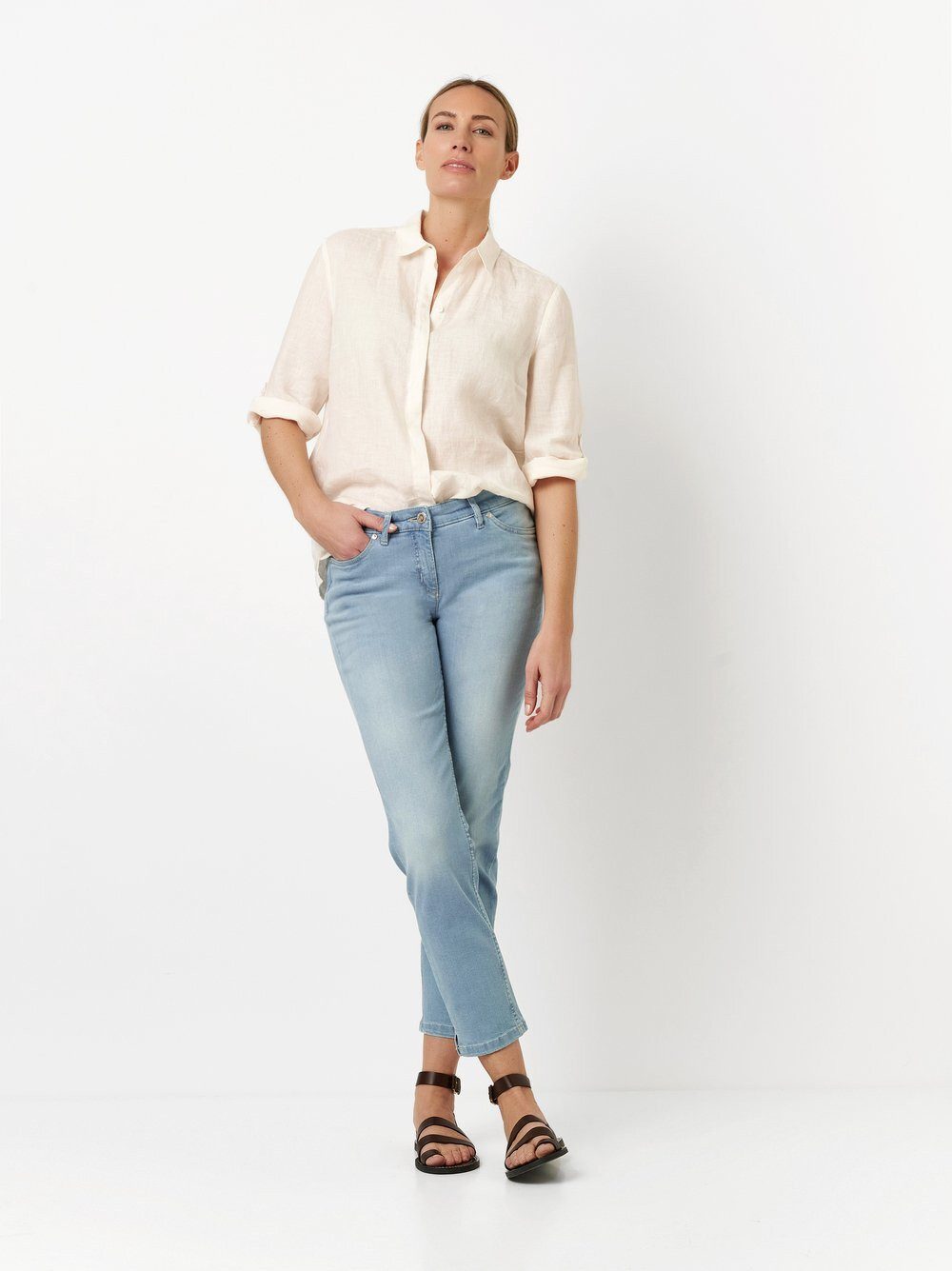 TONI 7/8-Jeans geschlitzt, mit Stretch günstig online kaufen