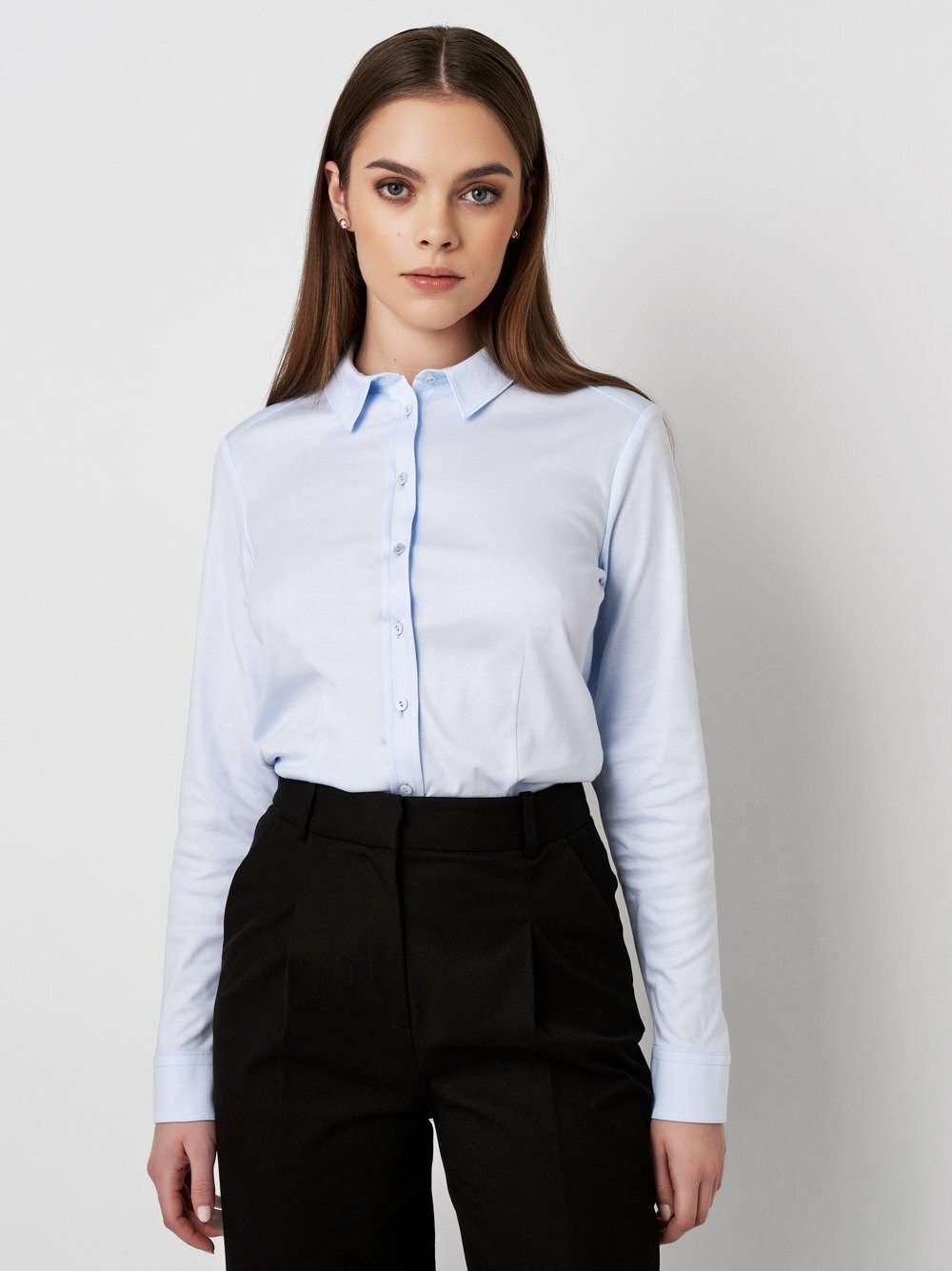DESOTO Klassische Bluse Pia mit Hemdblusenkragen günstig online kaufen