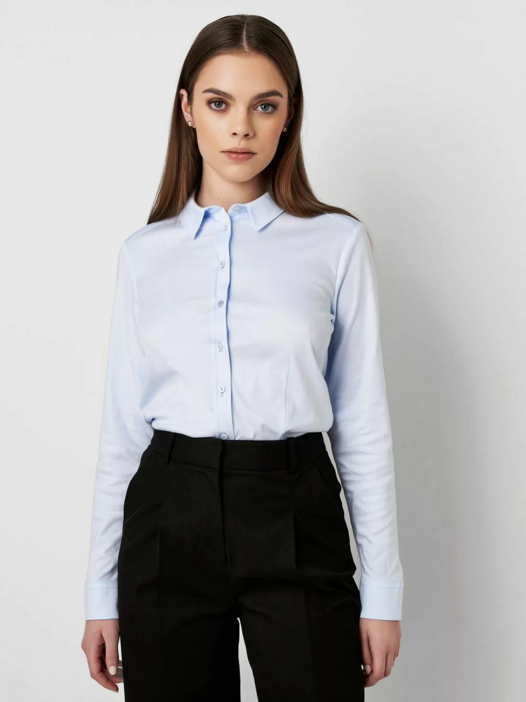 DESOTO Klassische Bluse Pia mit Hemdblusenkragen günstig online kaufen