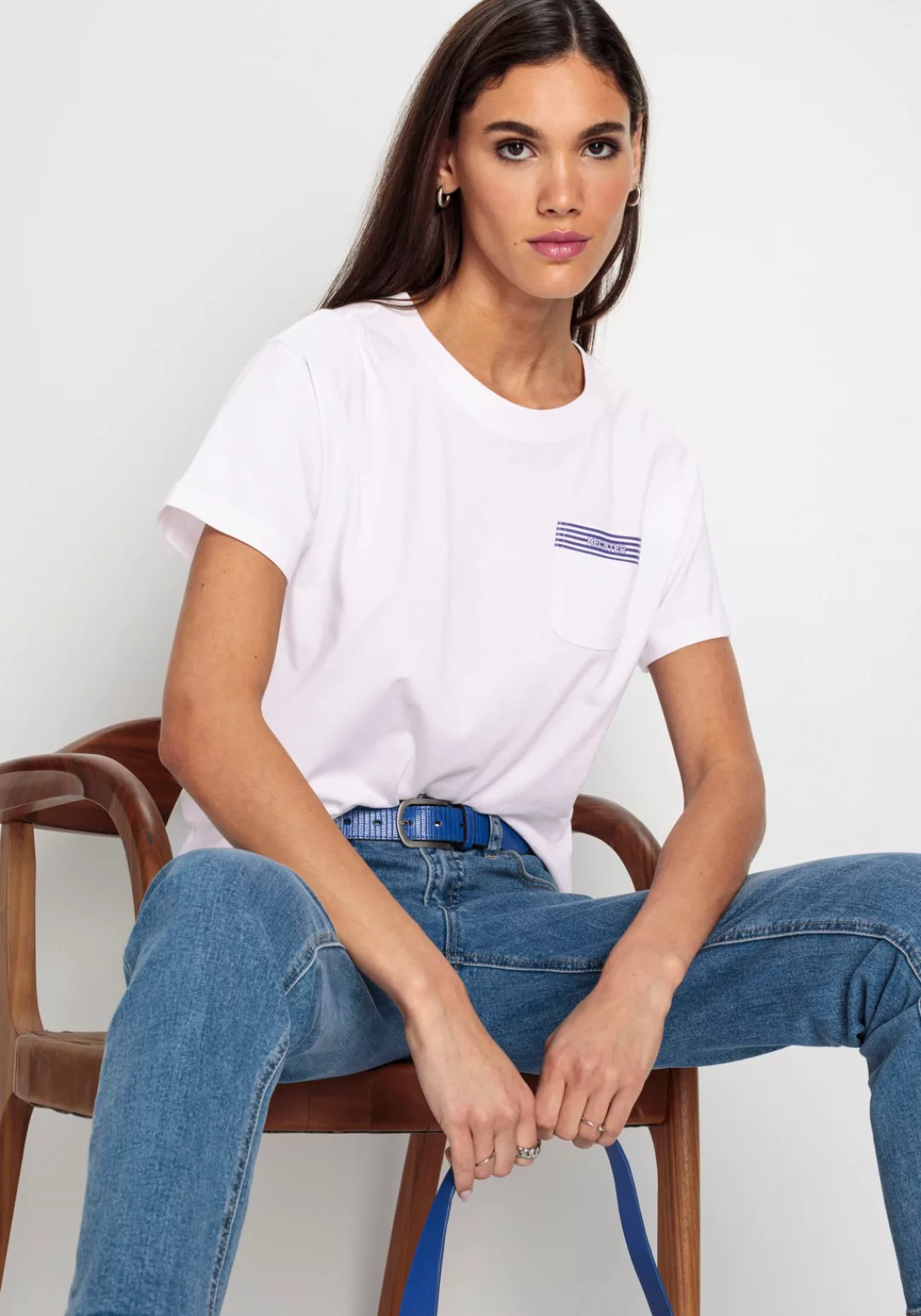 HECHTER PARIS T-Shirt, mit eleganter Brusttasche - NEUE KOLLEKTION günstig online kaufen