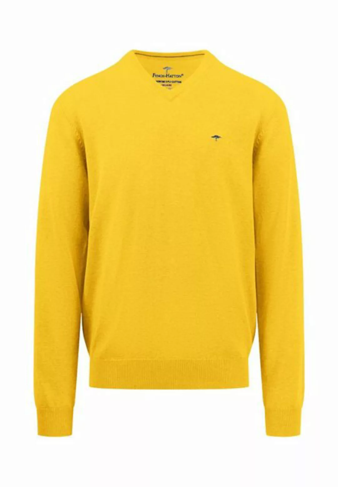 FYNCH-HATTON Strickpullover - V-Neck Pullover Basic Strickpullover - klassi günstig online kaufen