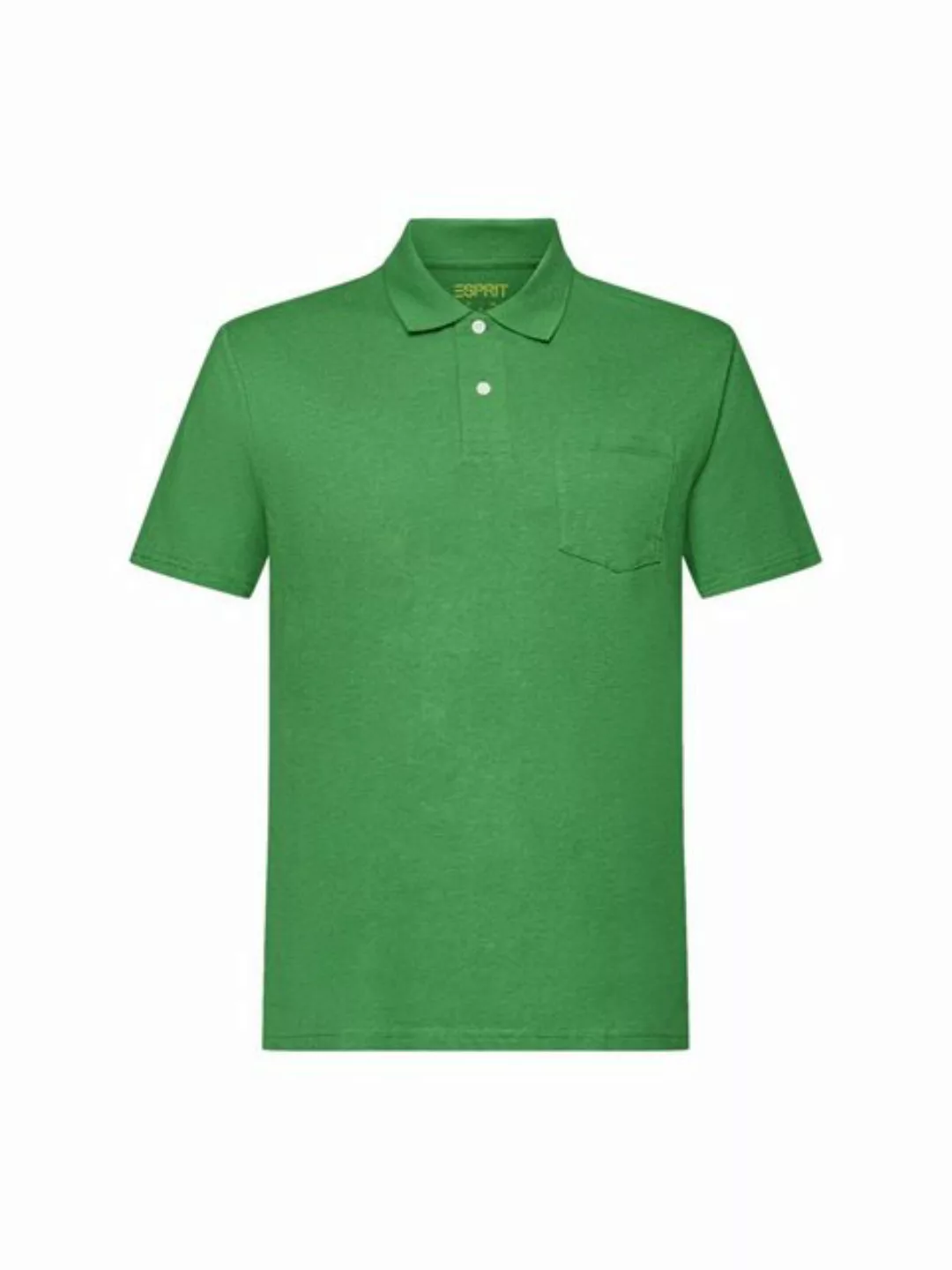 Esprit Poloshirt Meliertes Poloshirt günstig online kaufen