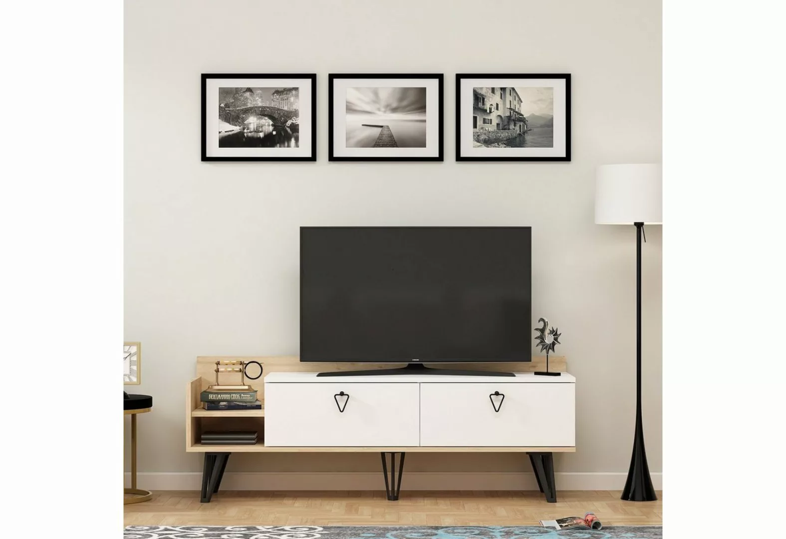 Skye Decor TV-Schrank Schränke, 55x150x35 cm, 100% Melaminbeschichtete Part günstig online kaufen