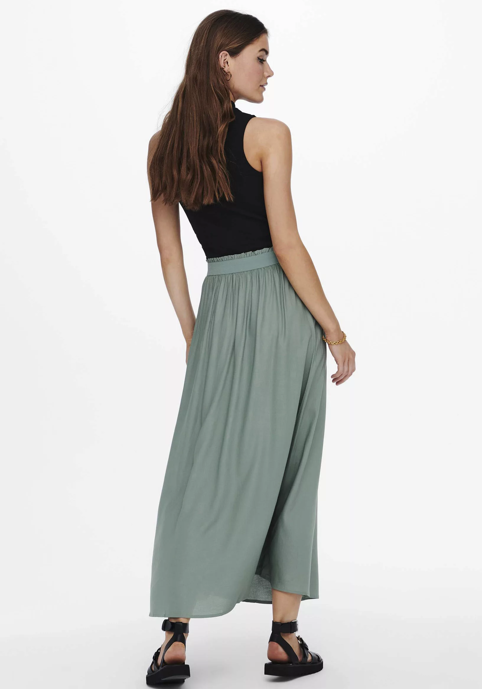 Only Damen Rock ONLVENEDIG LIFE LONG SKIRT günstig online kaufen